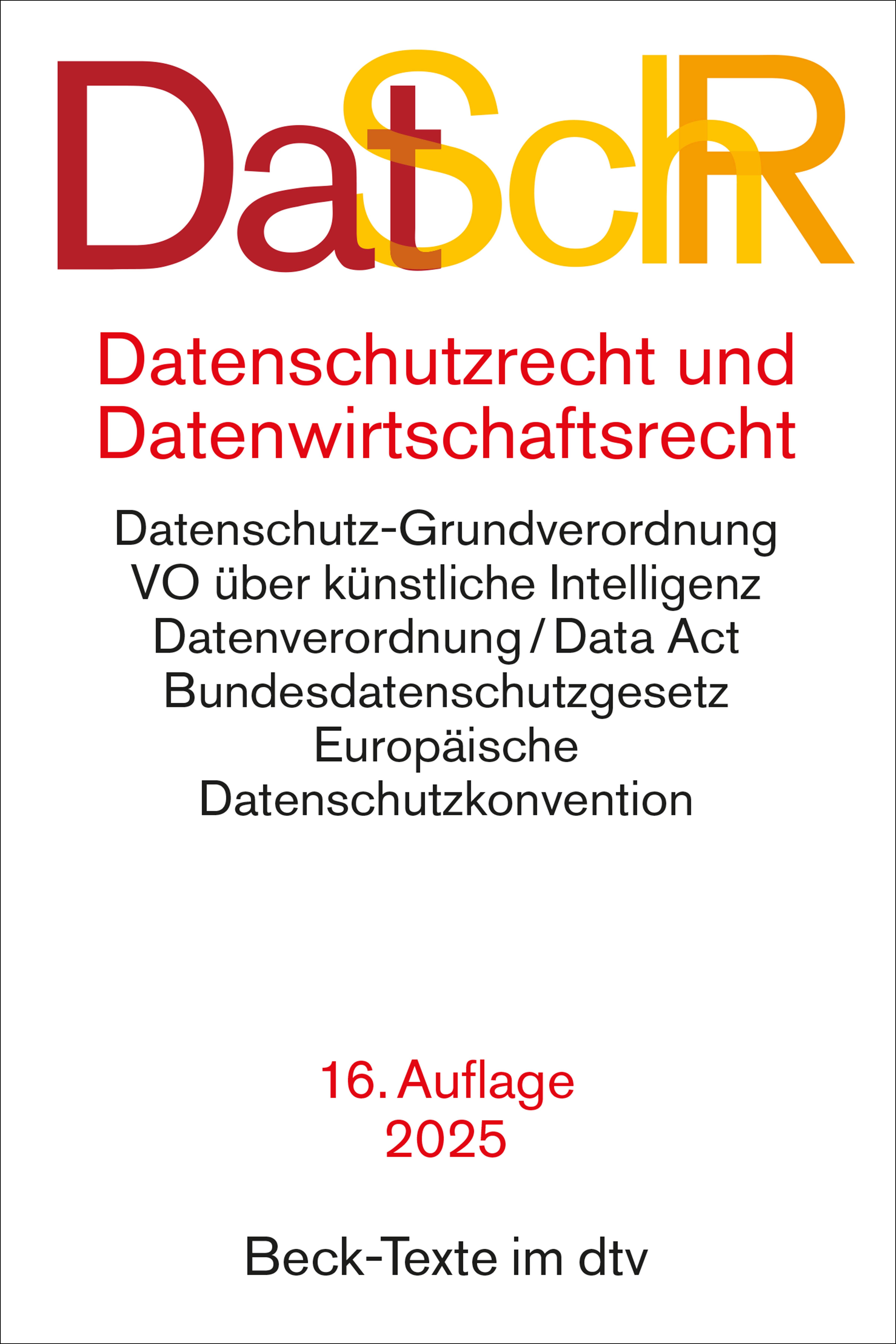 Vorderes Coverbild Datenschutzrecht und Datenwirtschaftsrecht