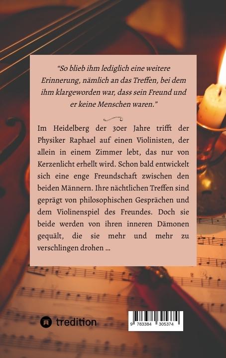 Rückseitencover Der Freund mit der Violine