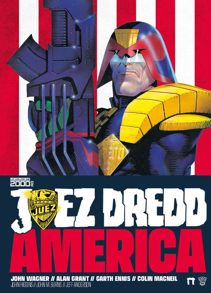 Vorderes Coverbild JUEZ DREDD: AMÉRICA