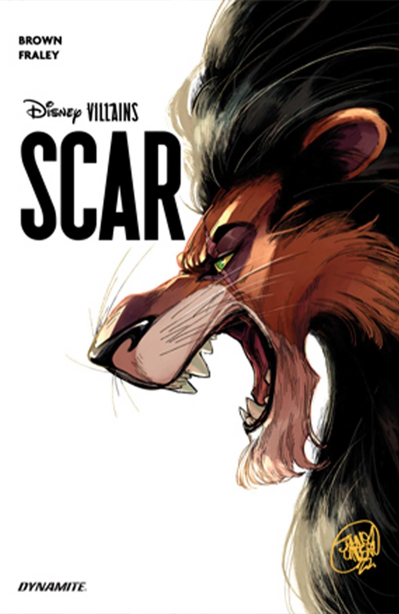 Vorderes Coverbild Disney Villains Scar Tp