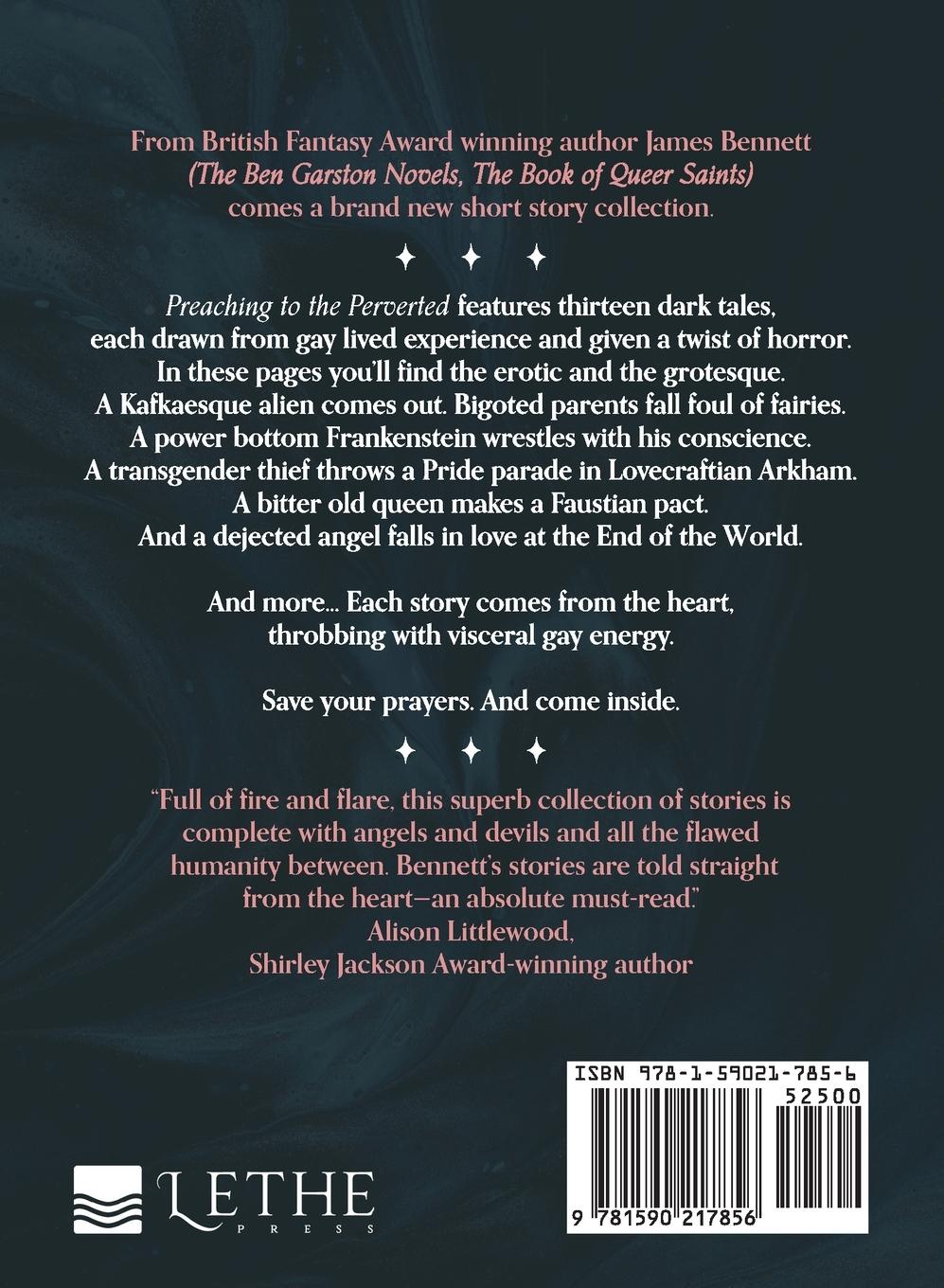 Rückseitencover Preaching to the Perverted