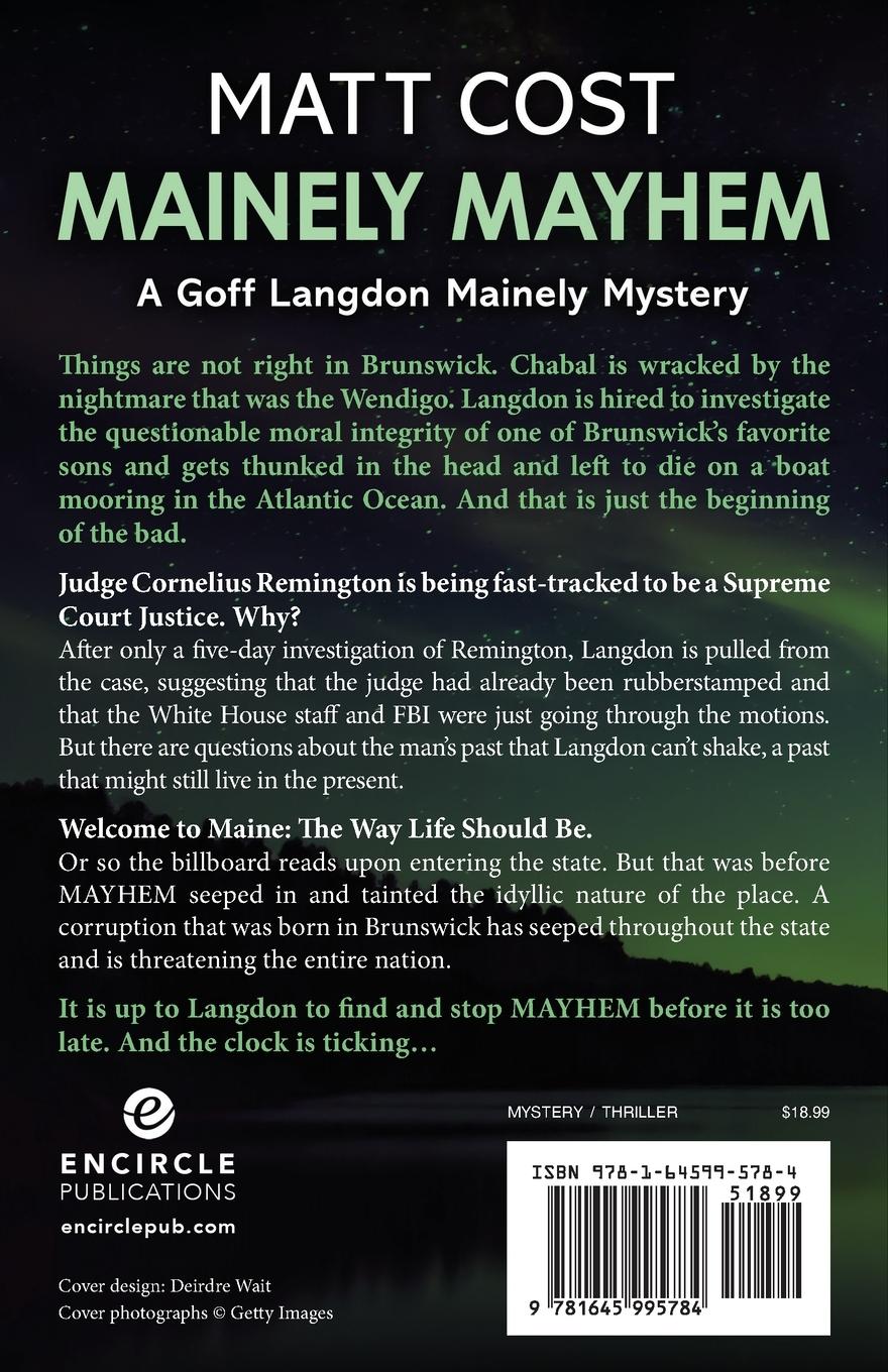 Rückseitencover Mainely Mayhem