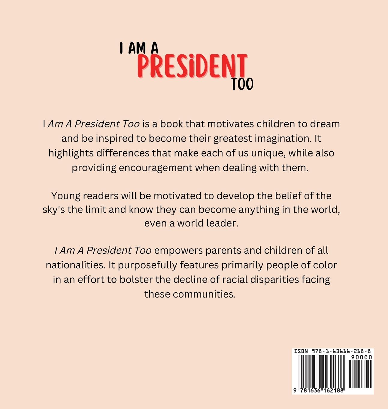 Rückseitencover I Am A President Too