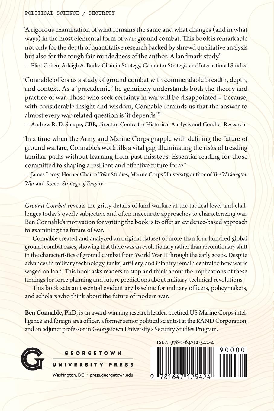 Rückseitencover Ground Combat