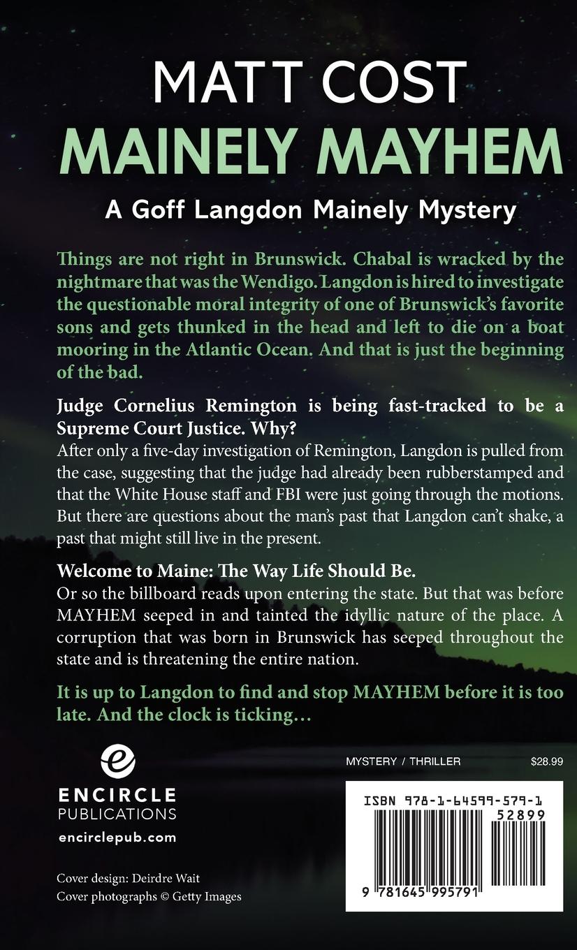 Rückseitencover Mainely Mayhem