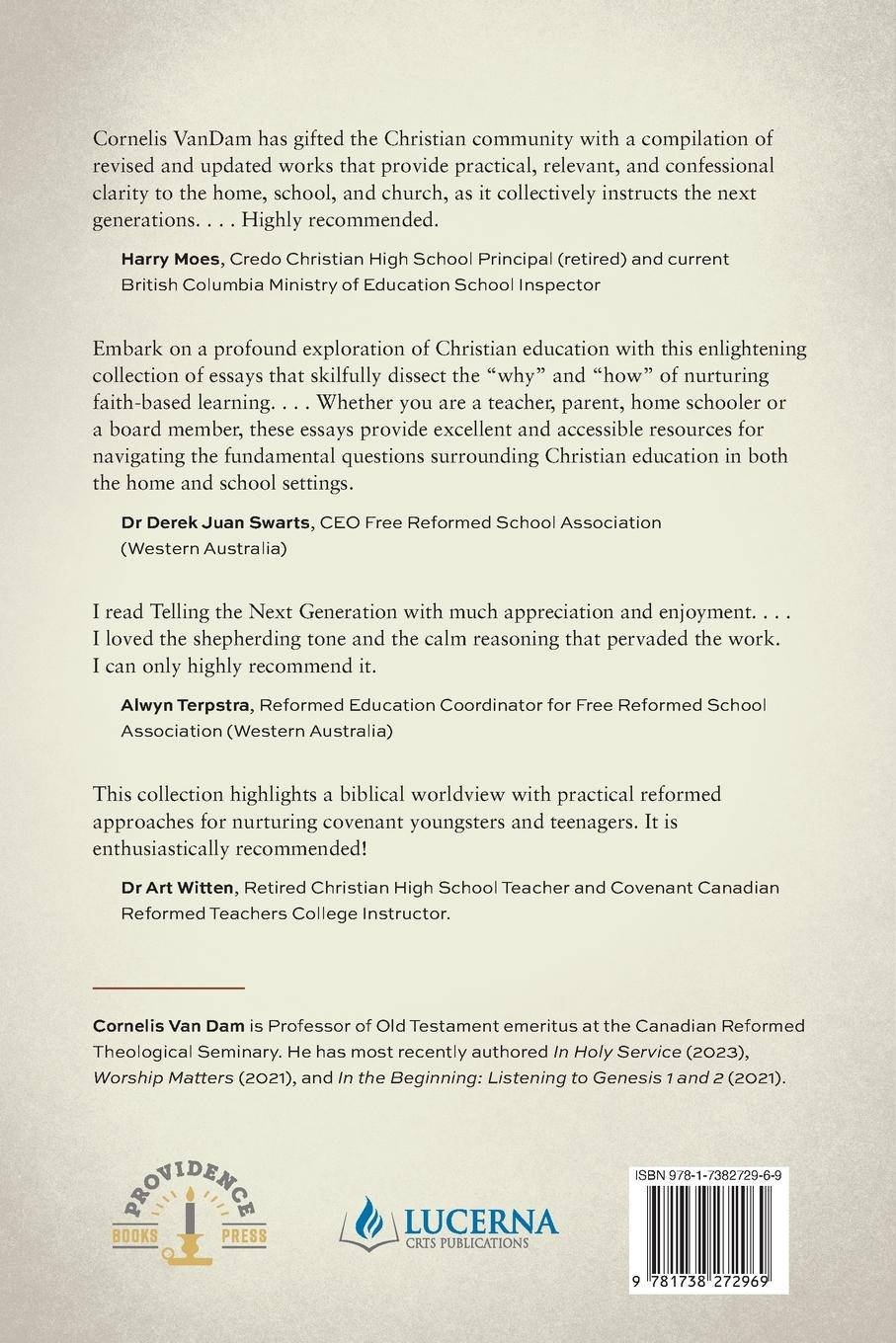 Rückseitencover Tell the Next Generation