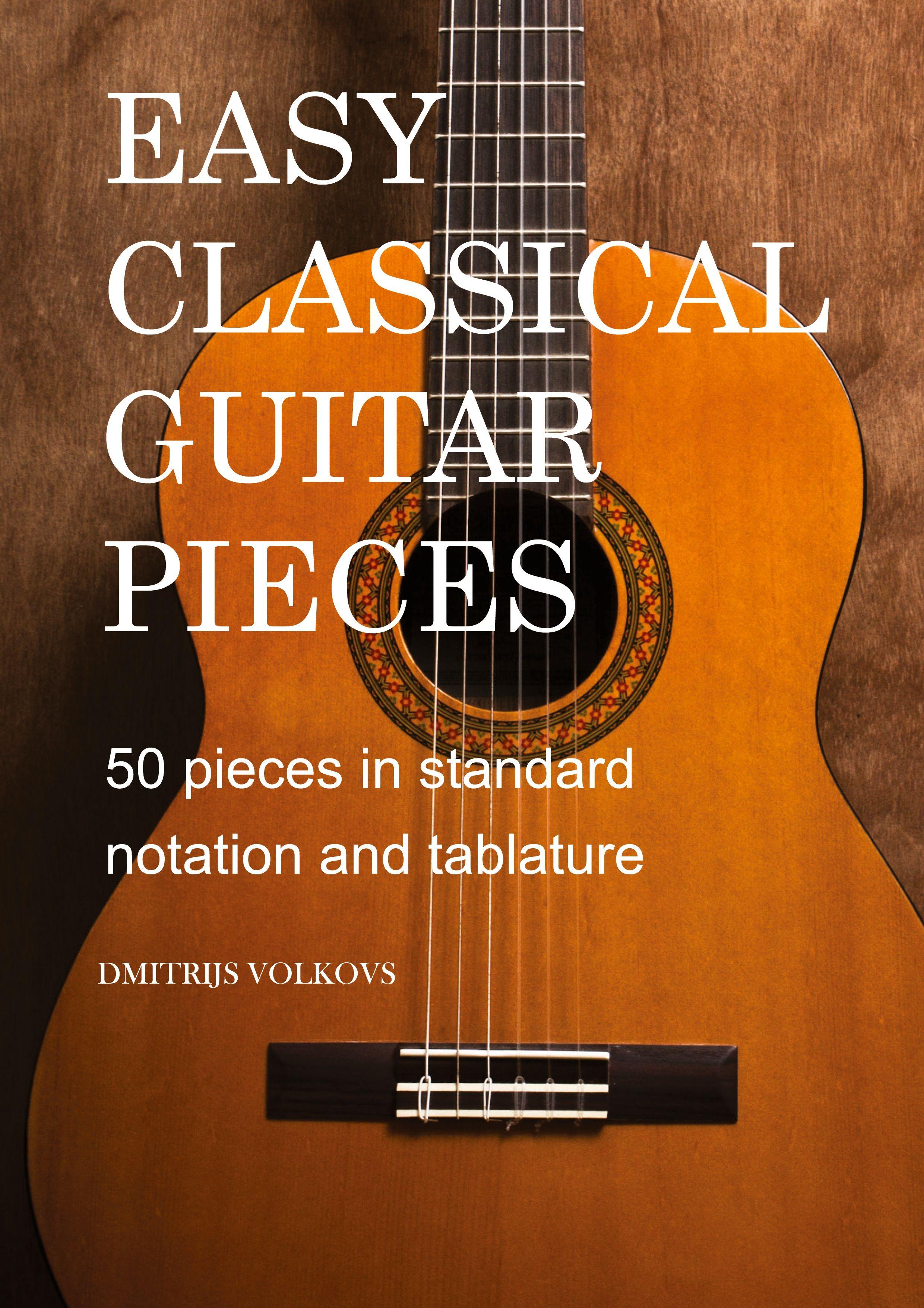 Vorderes Coverbild Easy Classical Guitar pieces Book 1