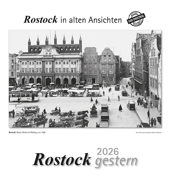 Vorderes Coverbild Rostock gestern 2026