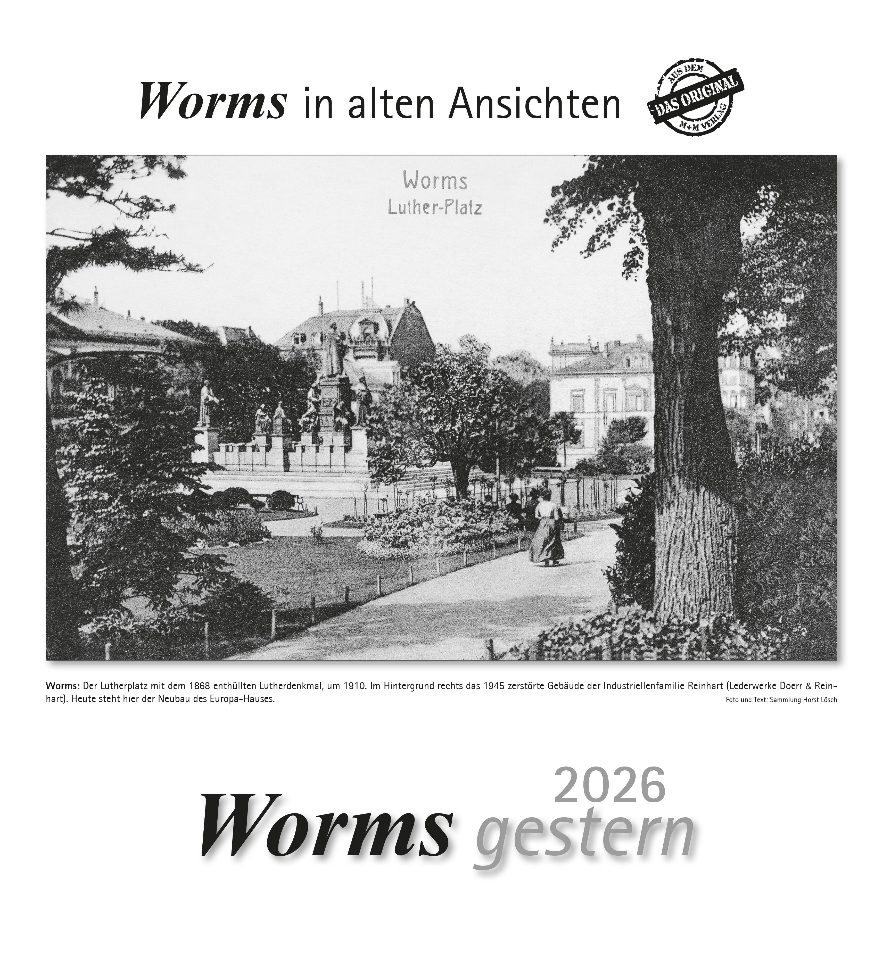 Vorderes Coverbild Worms gestern 2026