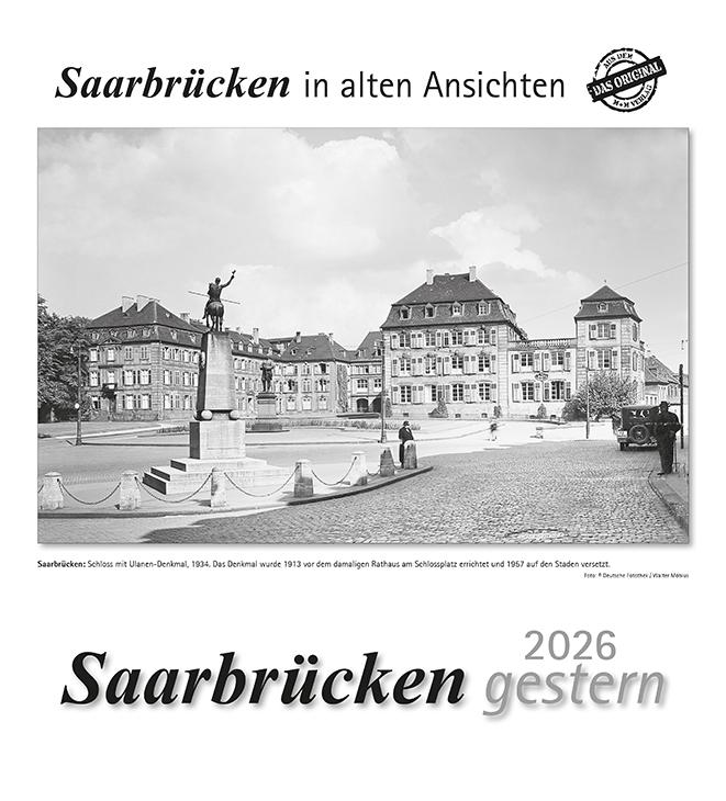 Vorderes Coverbild Saarbrücken gestern 2026