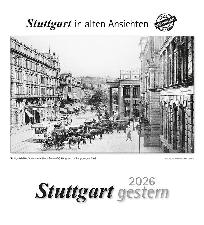 Vorderes Coverbild Stuttgart gestern 2026