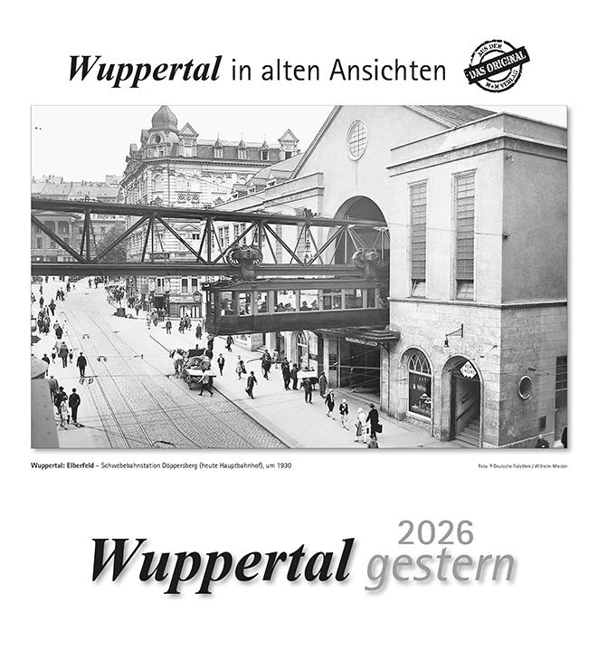 Vorderes Coverbild Wuppertal gestern 2026