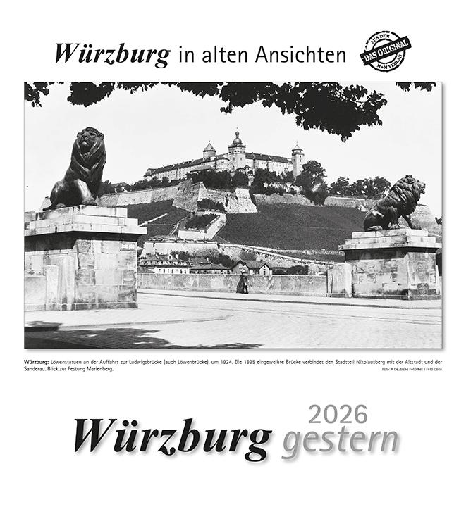Vorderes Coverbild Würzburg gestern 2026
