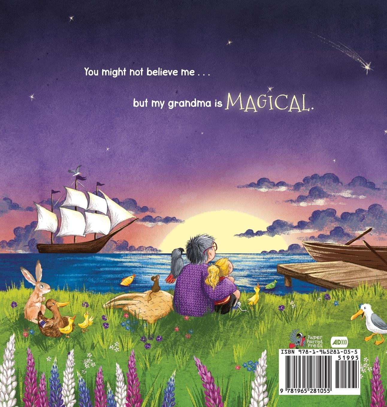 Rückseitencover Grandma Marjorie and the Feathered Pirate