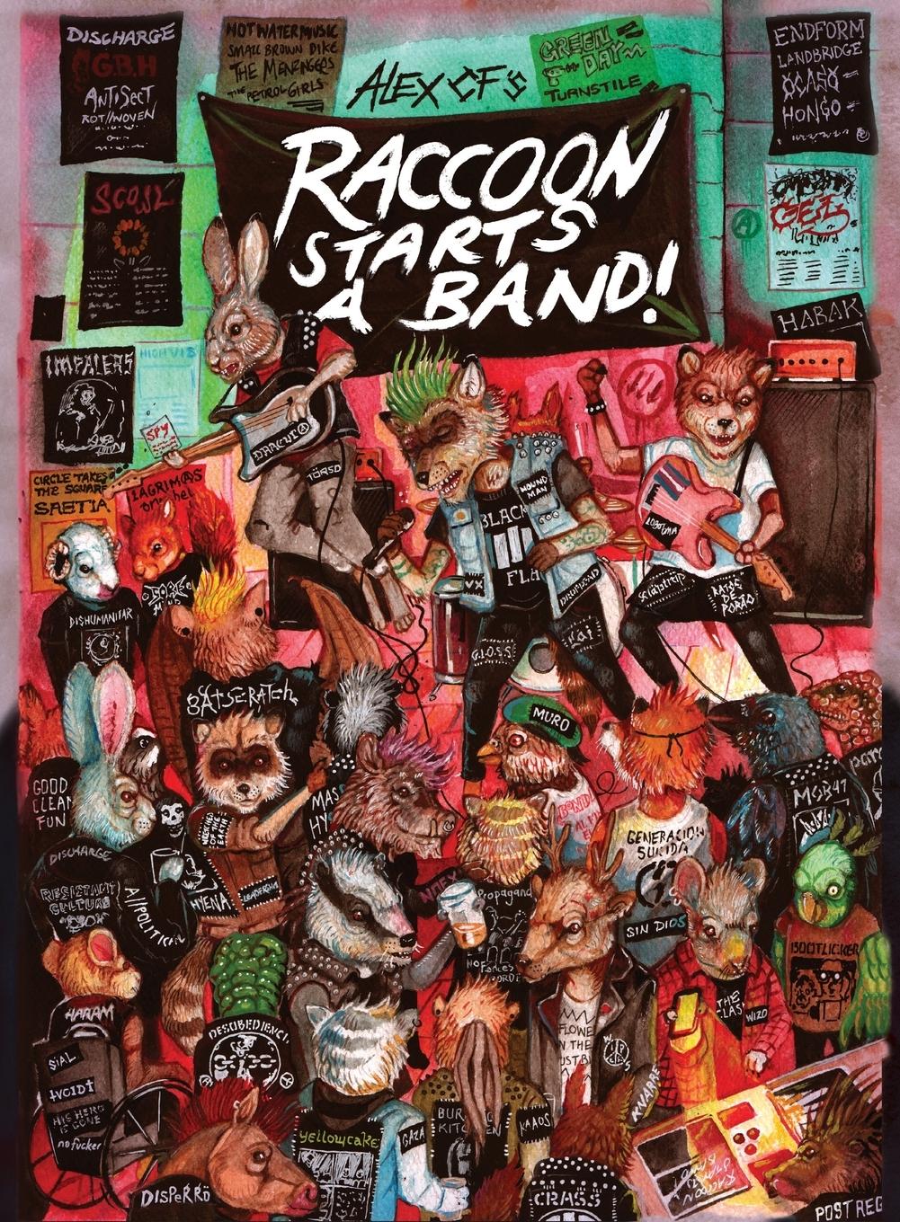 Vorderes Coverbild Raccoon Starts A Band