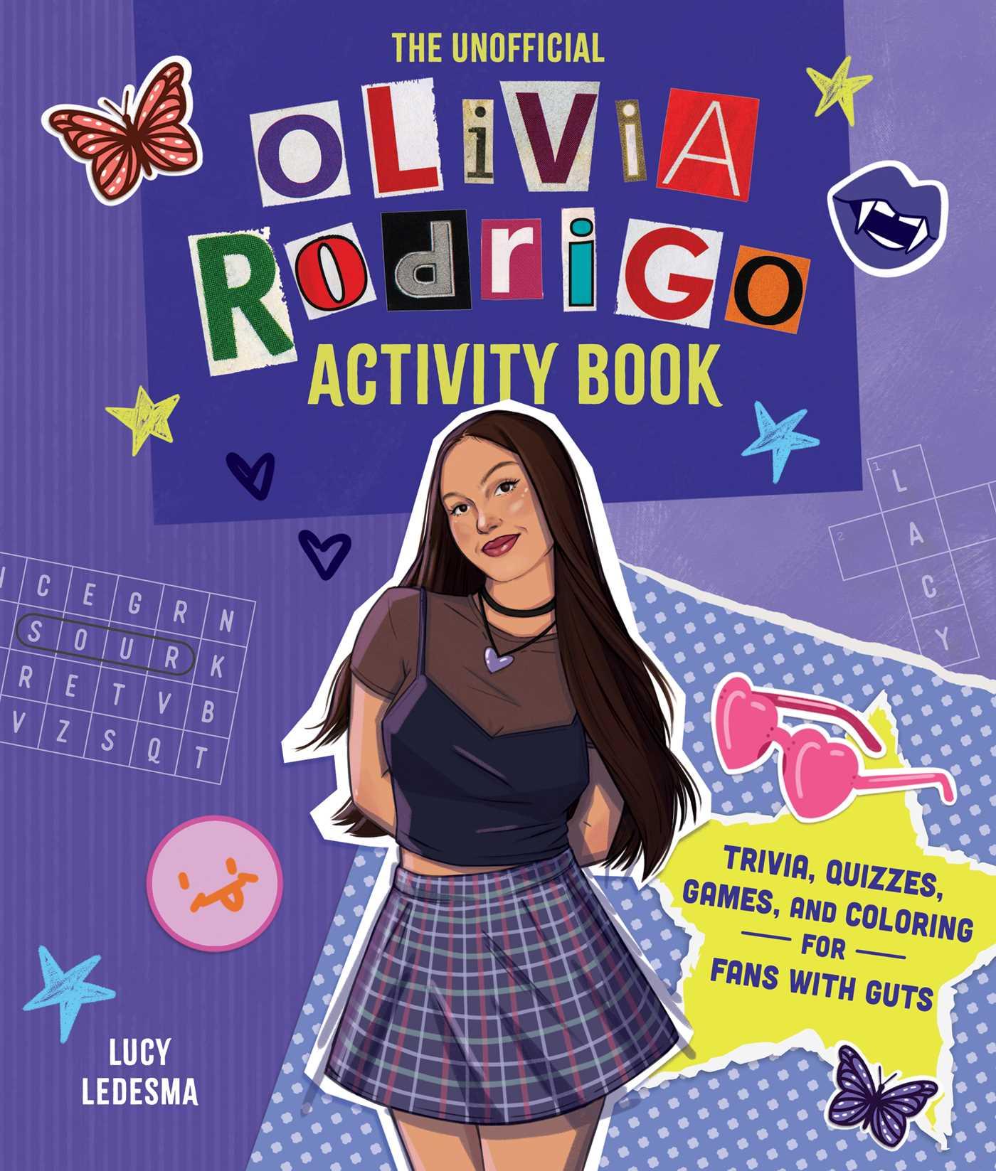 Vorderes Coverbild The Unofficial Olivia Rodrigo Activity Book