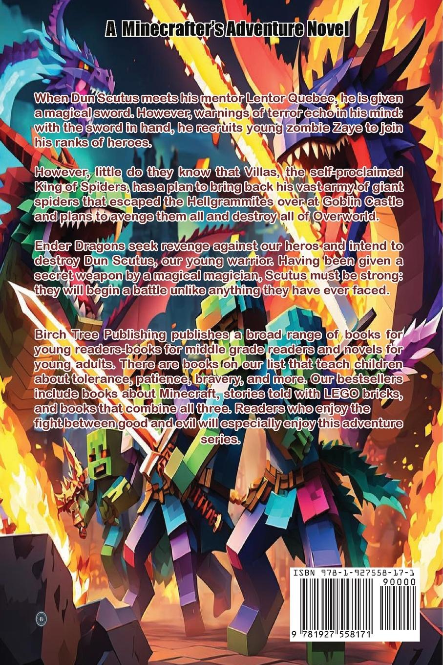 Rückseitencover Diary of a Minecraft Zombie