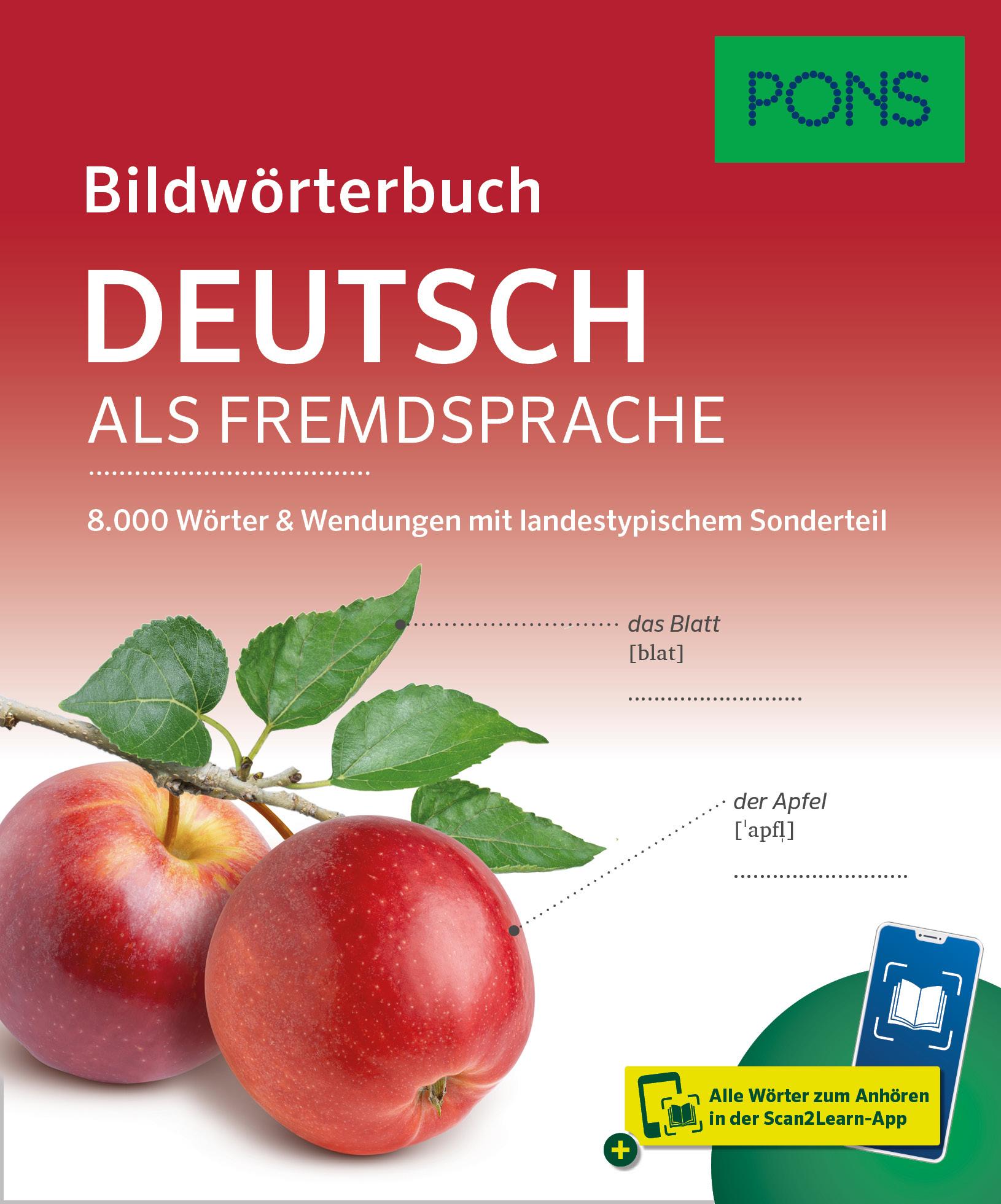 Vorderes Coverbild PONS Bildwörterbuch Deutsch als Fremdsprache