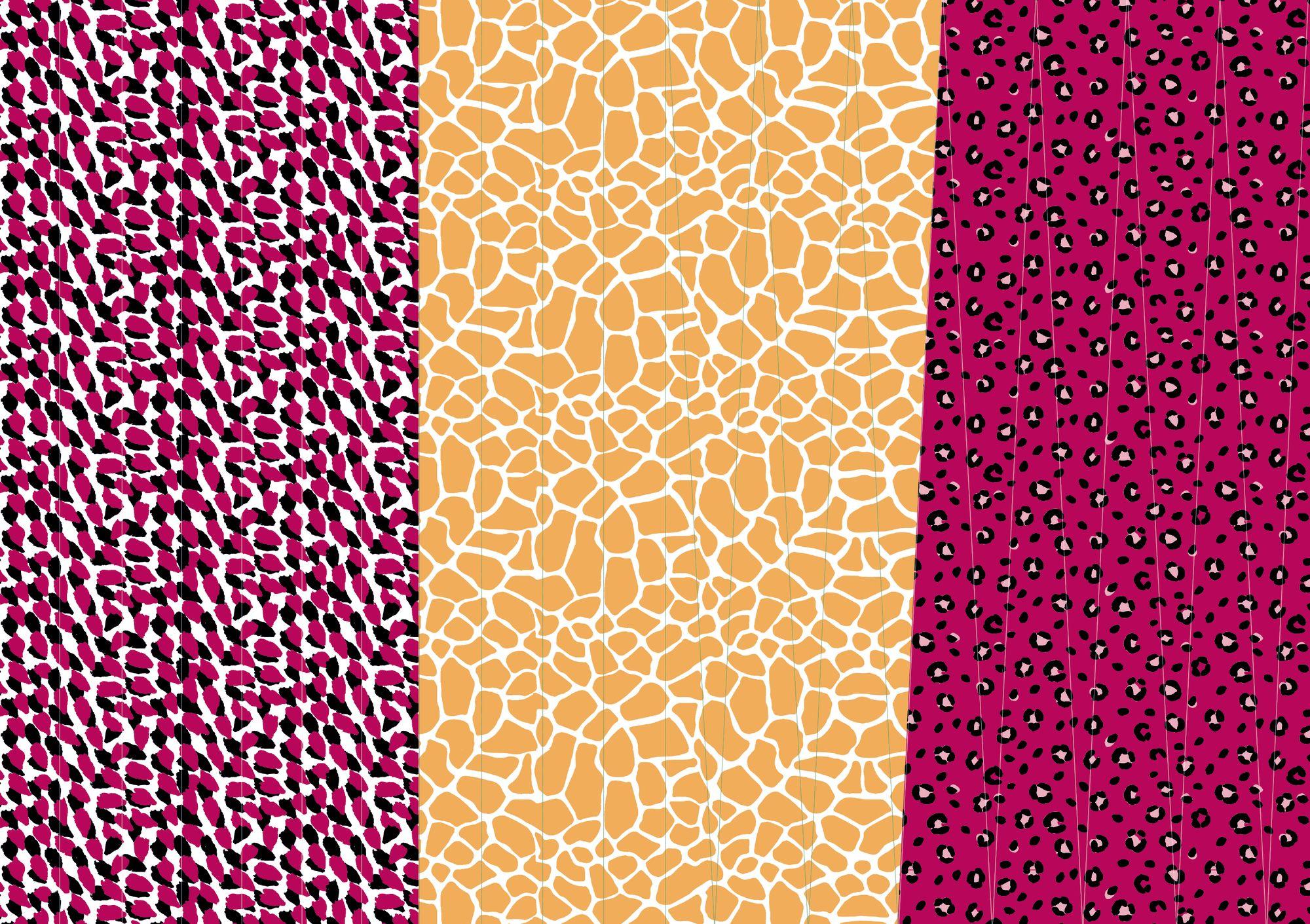 Beispielinhalt (Bild) Papierperlen zum Selbermachen. Tierprint