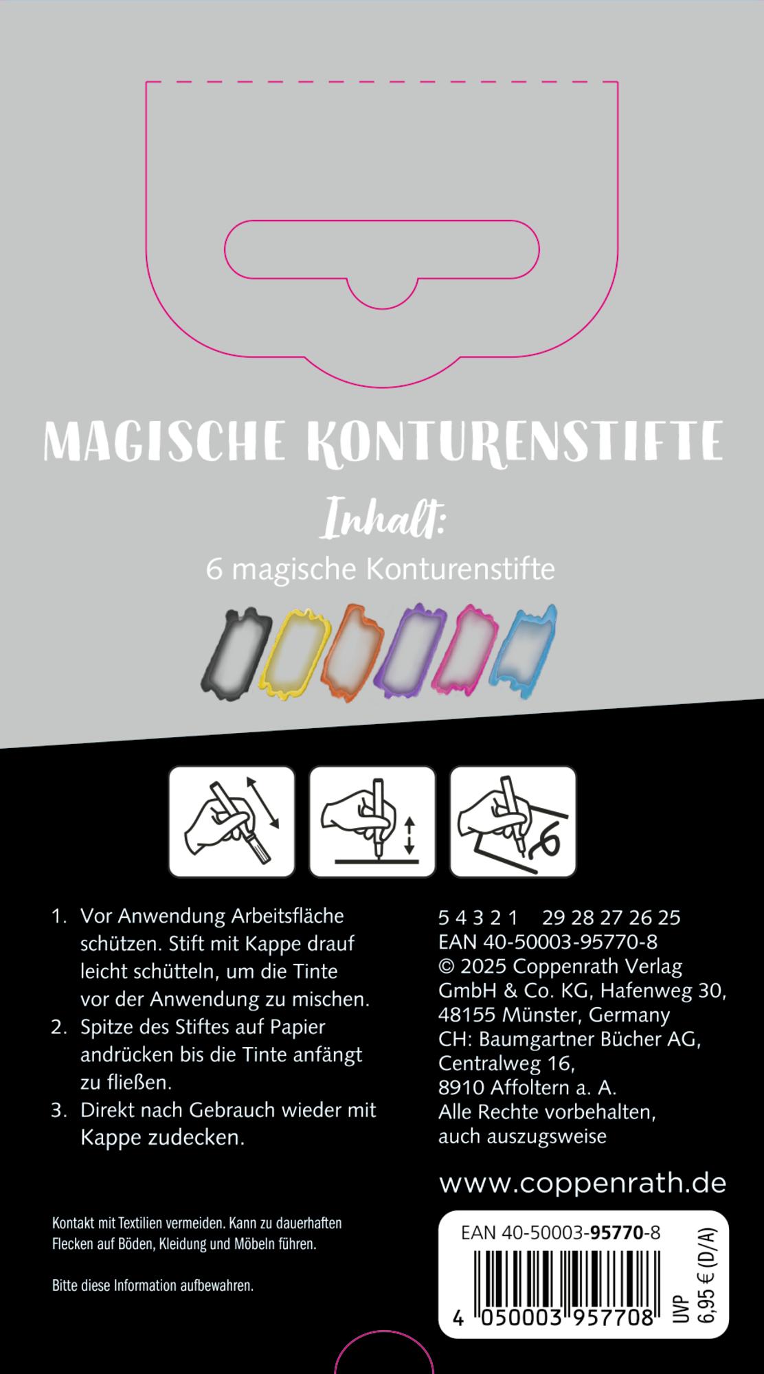 Rückseitencover Magische Konturenstifte