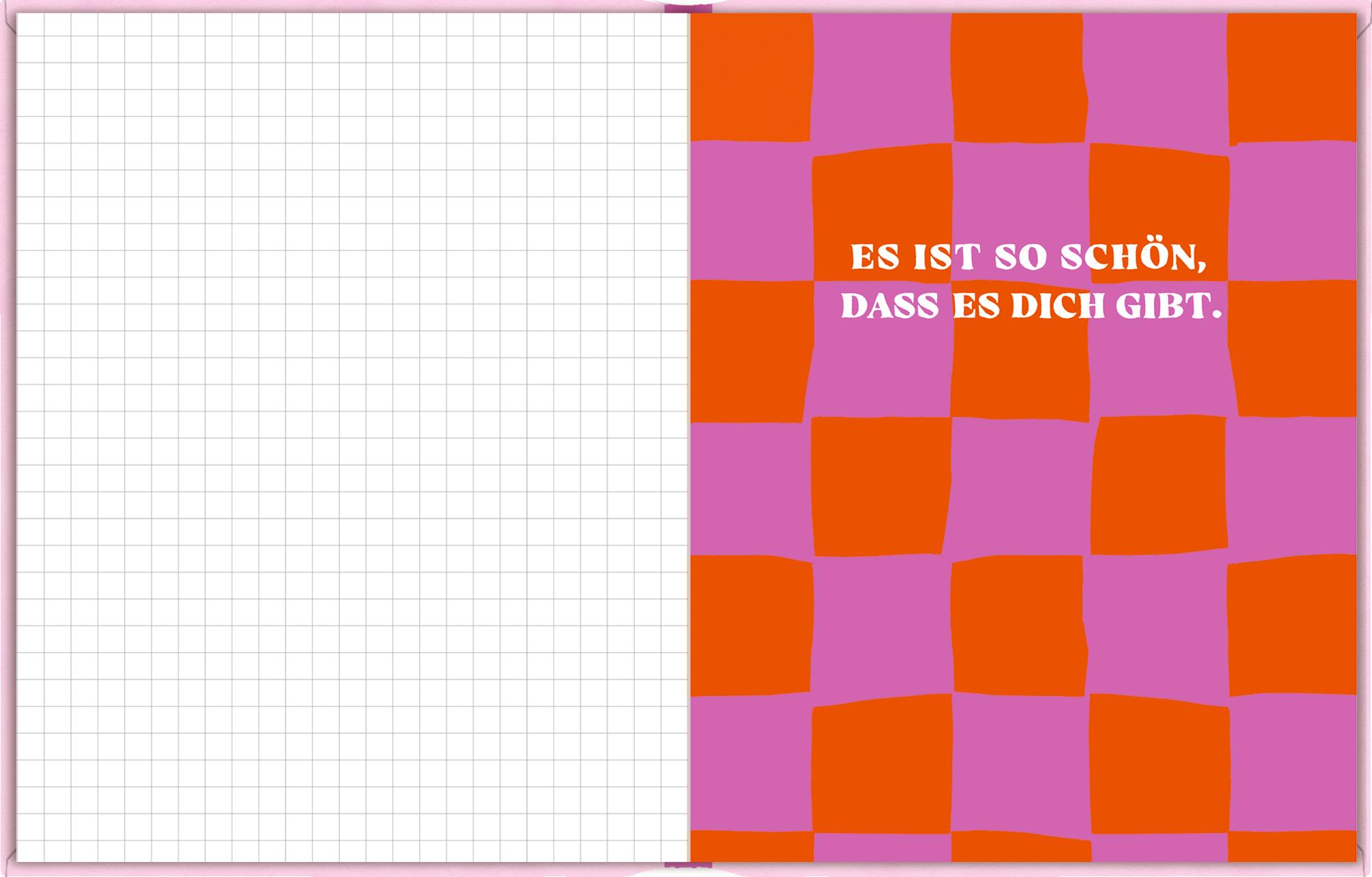 Beispielinhalt (Bild) Tagebuch - Make today amazing