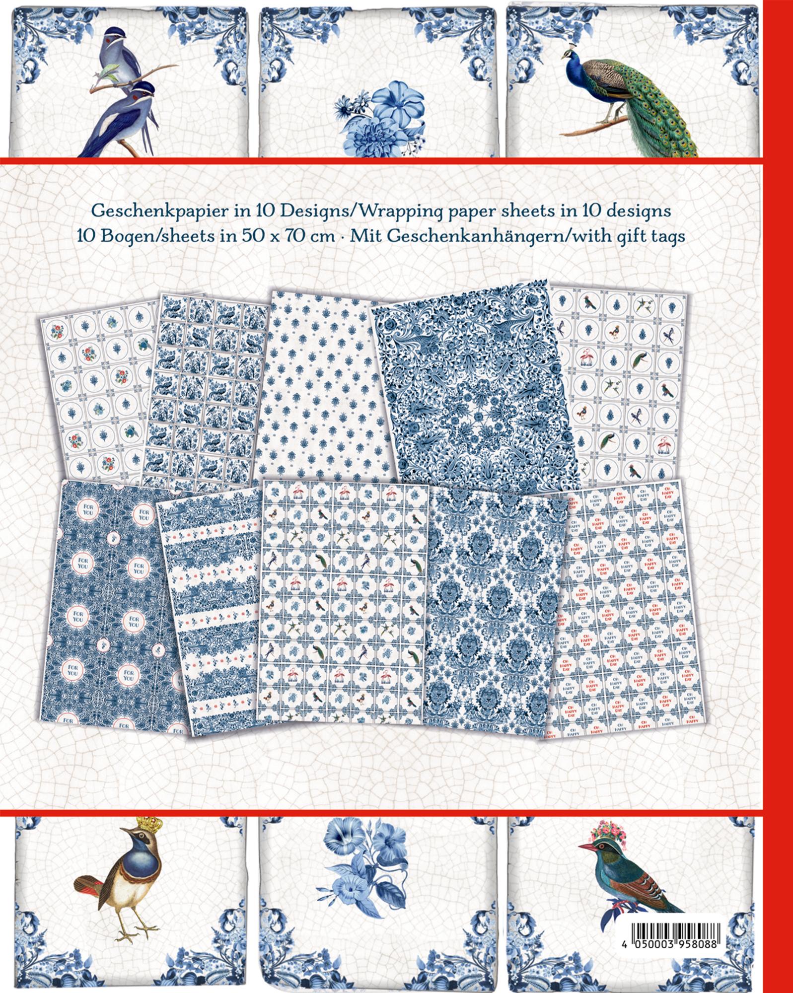 Rückseitencover Geschenkpapier-Buch - Schöner Schenken