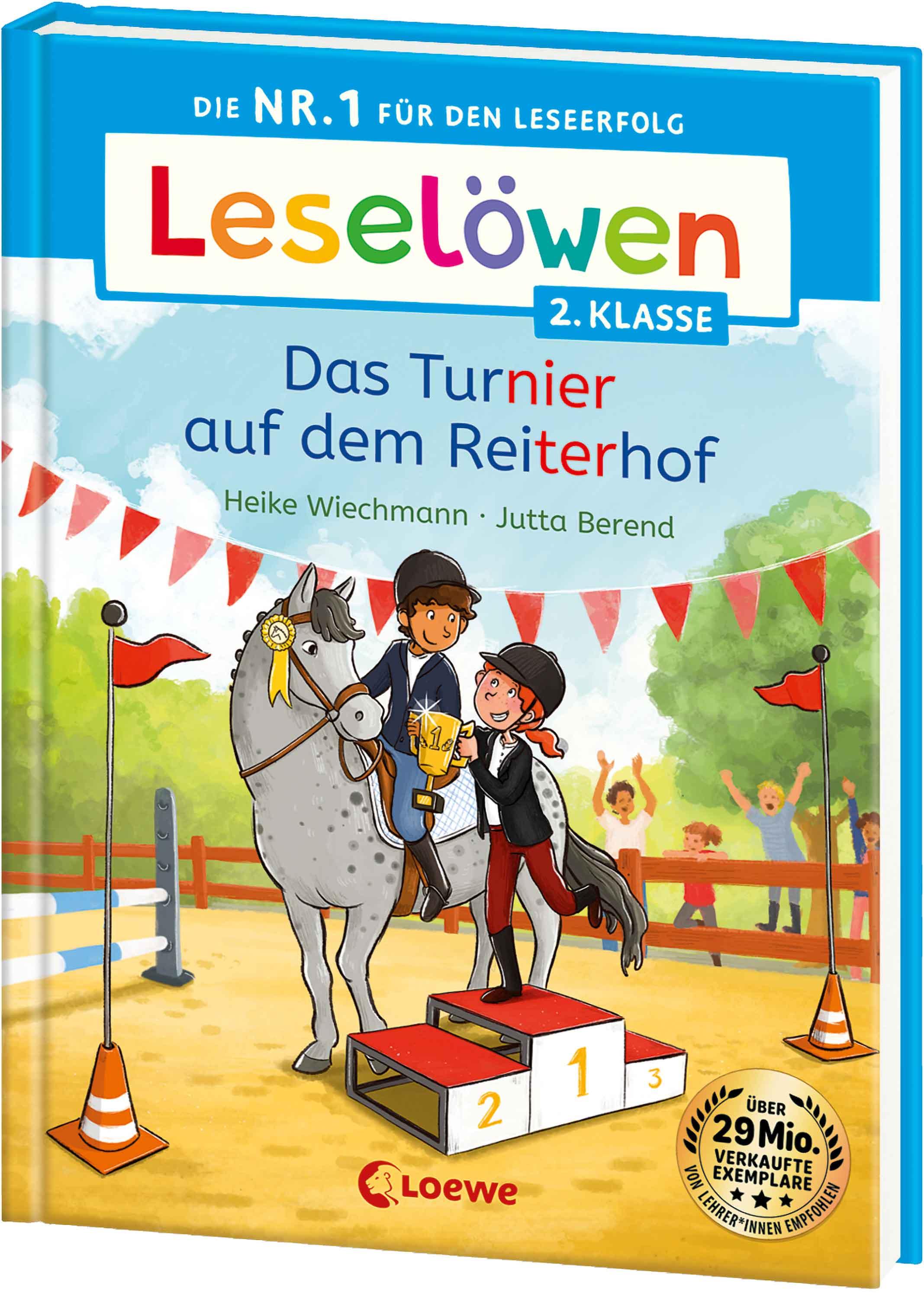 Vorderes Coverbild Leselöwen 2. Klasse - Das Turnier auf dem Reiterhof