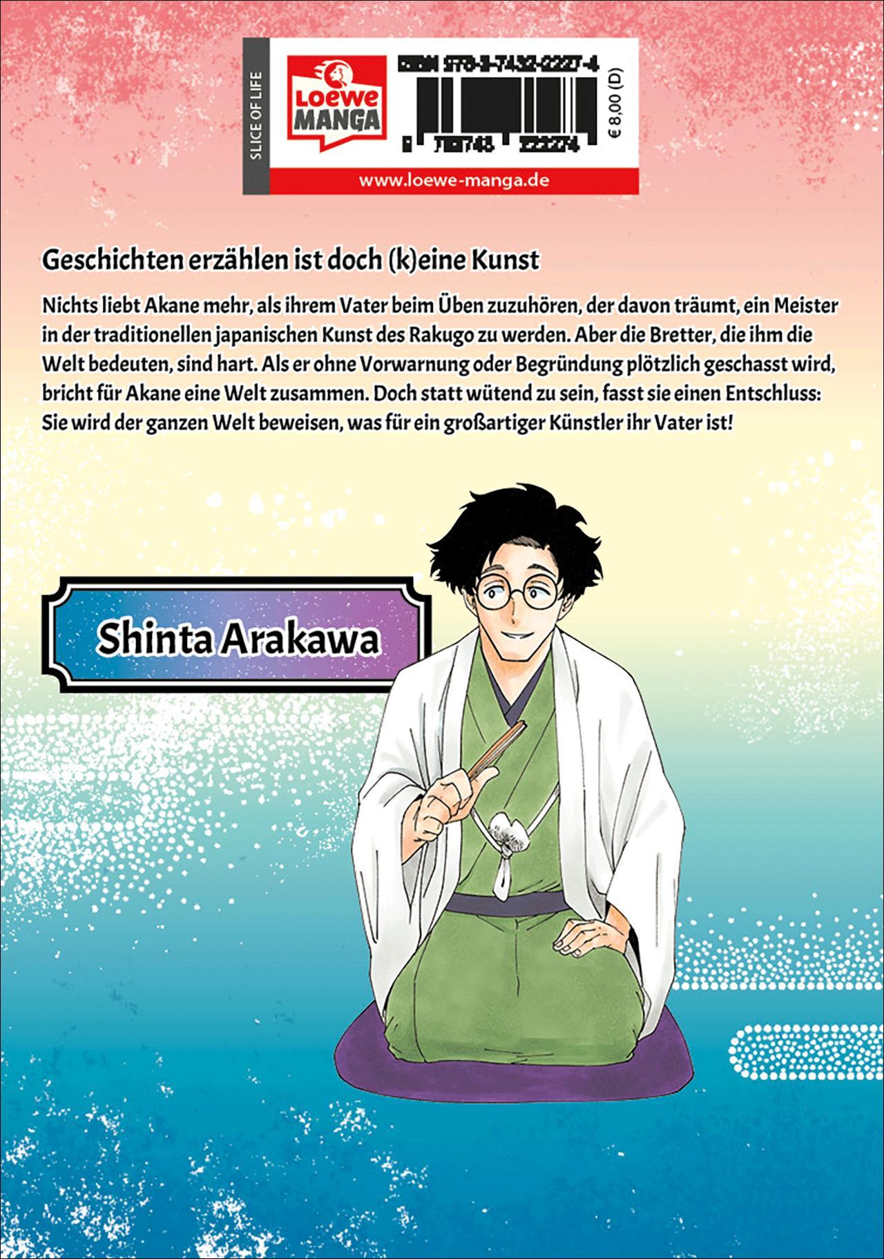 Rückseitencover Akane-banashi 01