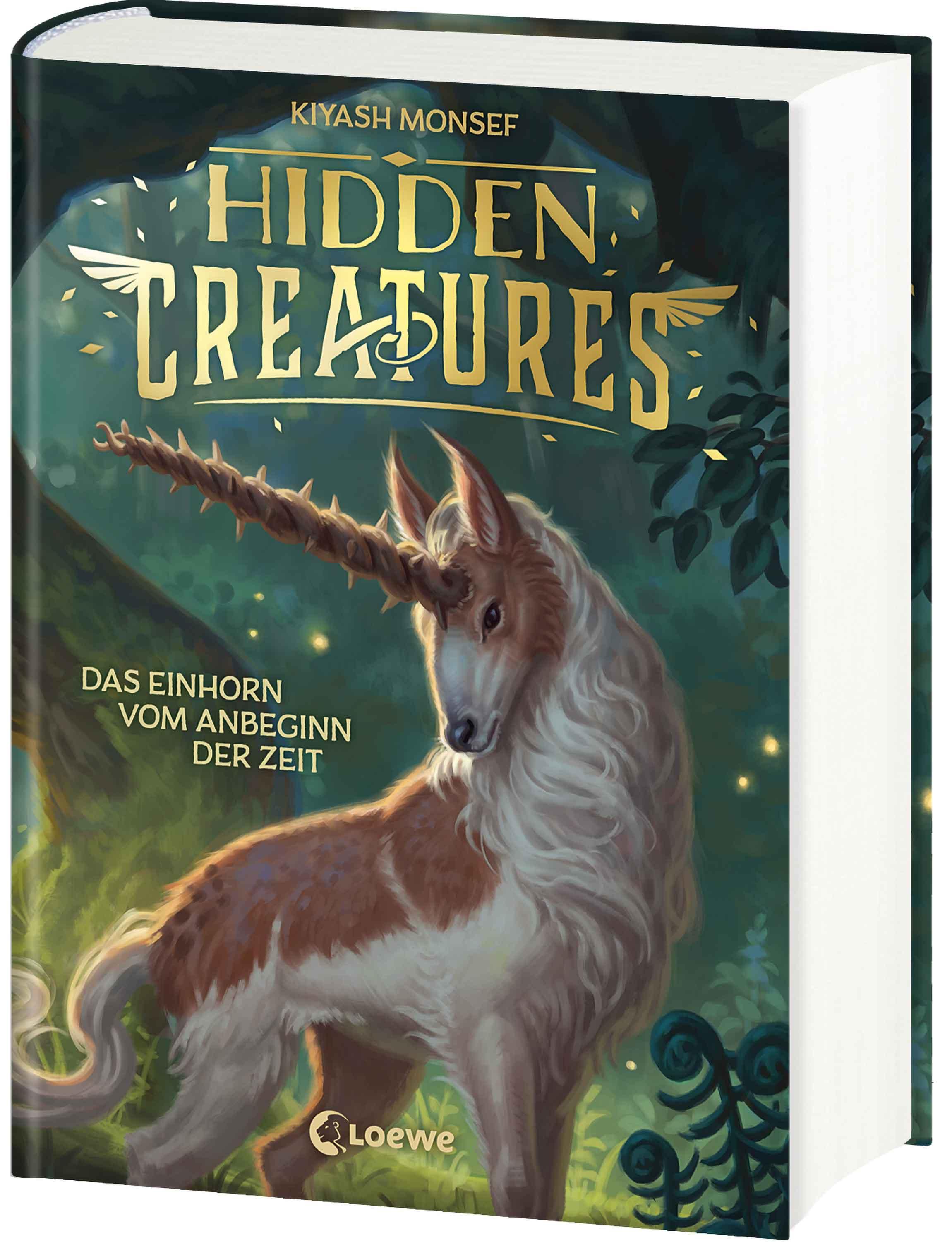 Vorderes Coverbild Hidden Creatures (Band 1) - Das Einhorn vom Anbeginn der Zeit
