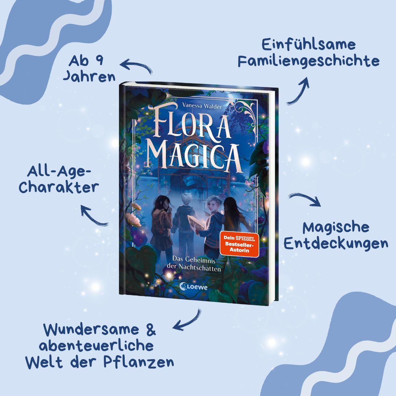 Beispielinhalt (Bild) Flora Magica (Band 1) - Das Geheimnis der Nachtschatten