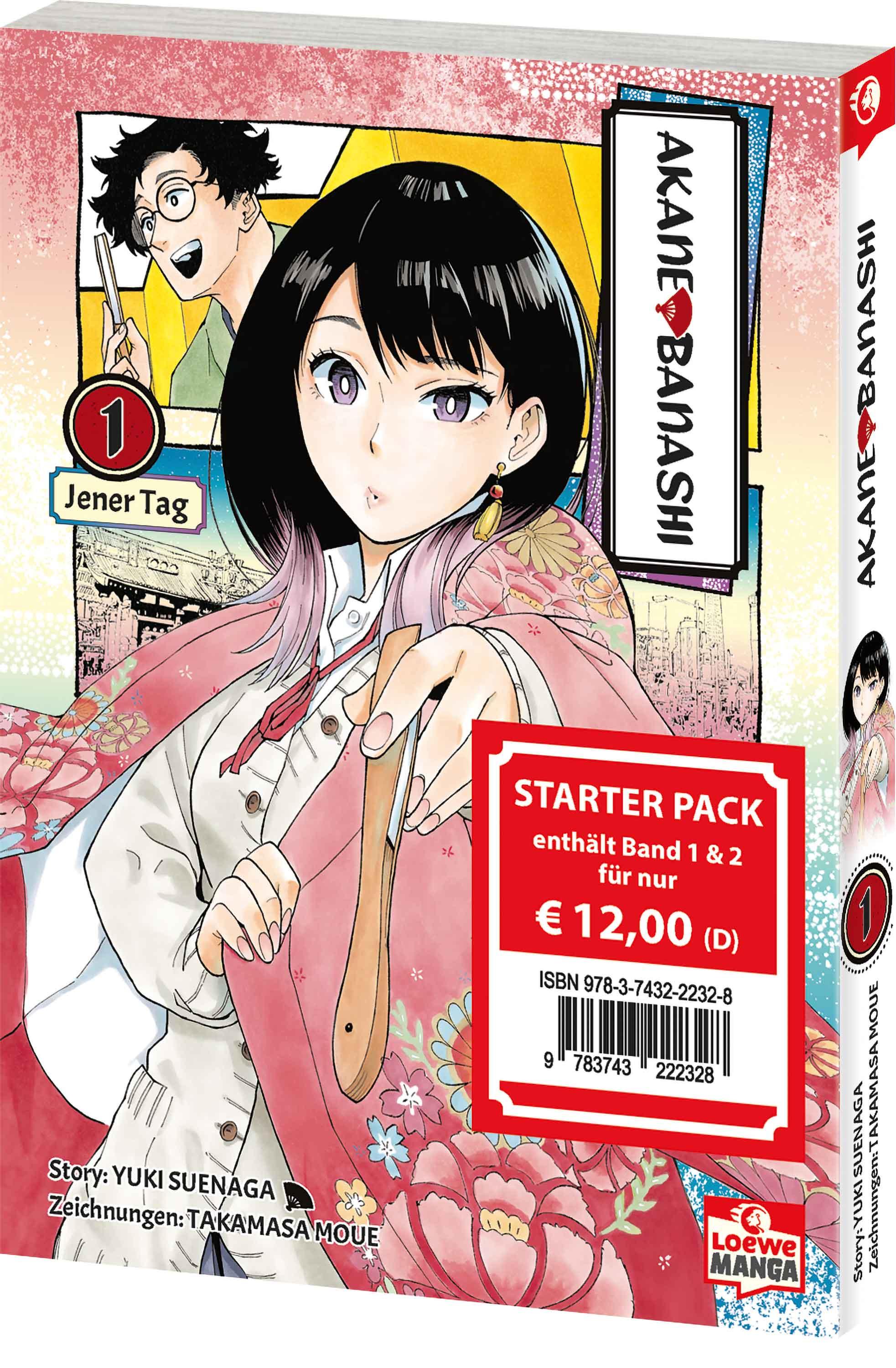 Vorderes Coverbild Akane-banashi Starter Pack