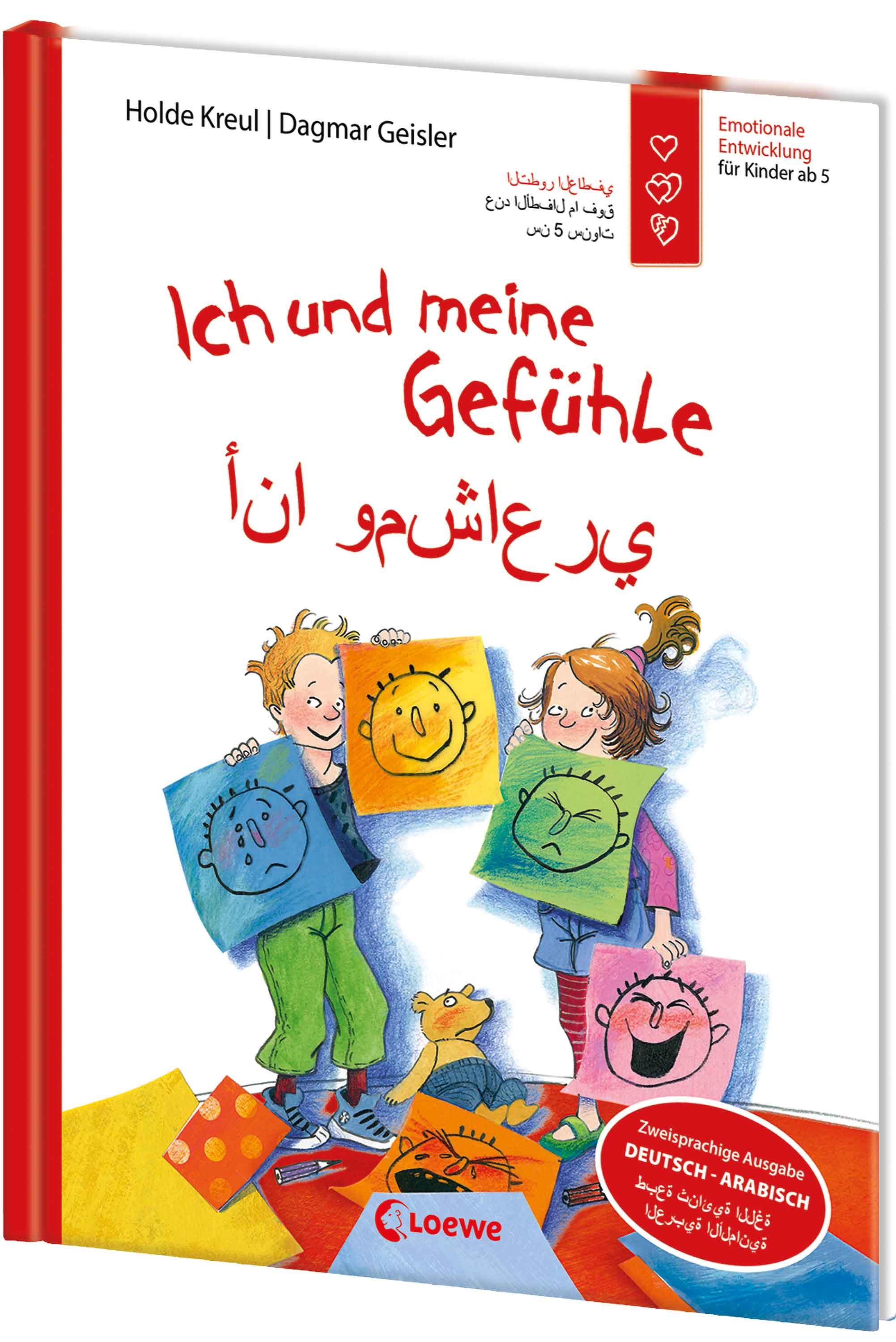 Vorderes Coverbild Ich und meine Gefühle - Deutsch - Arabisch (Starke Kinder, glückliche Eltern)