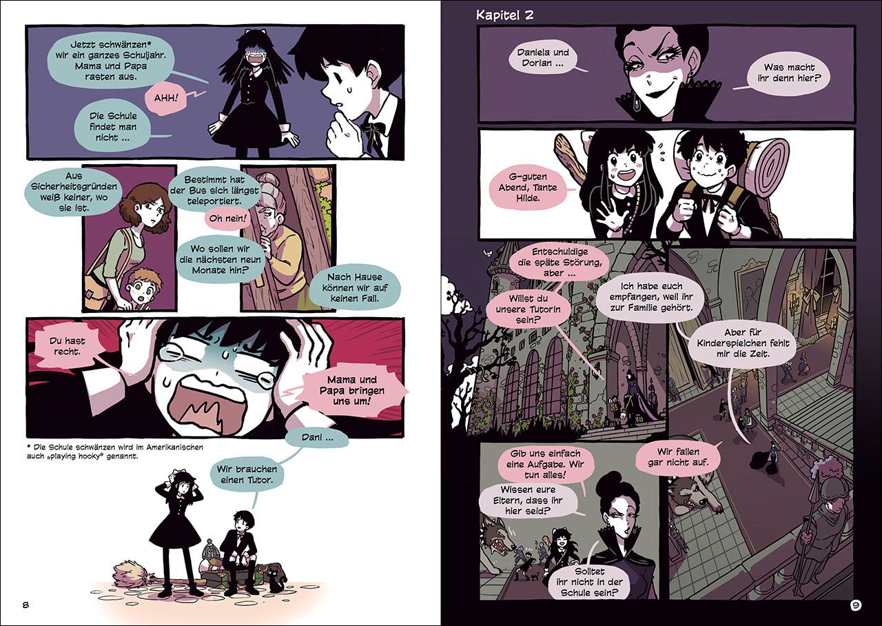 Beispielinhalt (Bild) Hooky (Band 1)