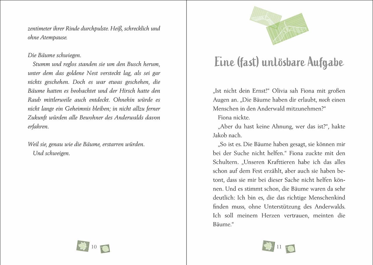 Beispielinhalt (Bild) Anderwald (Band 3) - Im Bann des Nebelwesens