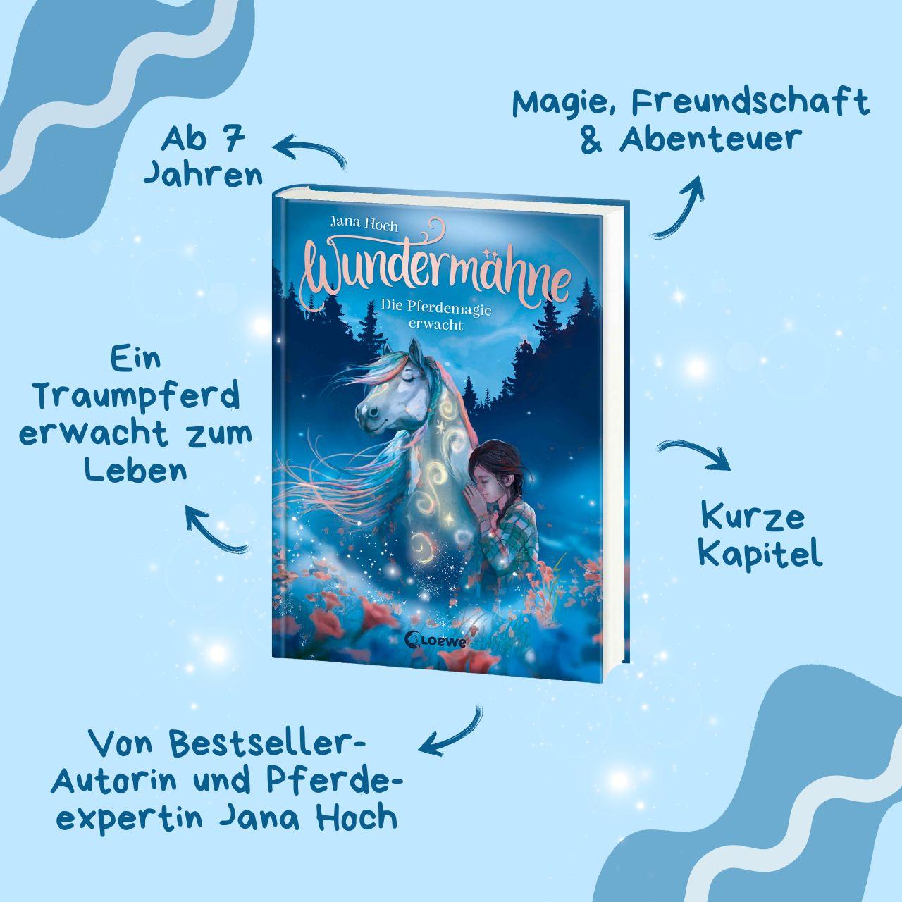 Beispielinhalt (Bild) Wundermähne (Band 1) - Die Pferdemagie erwacht