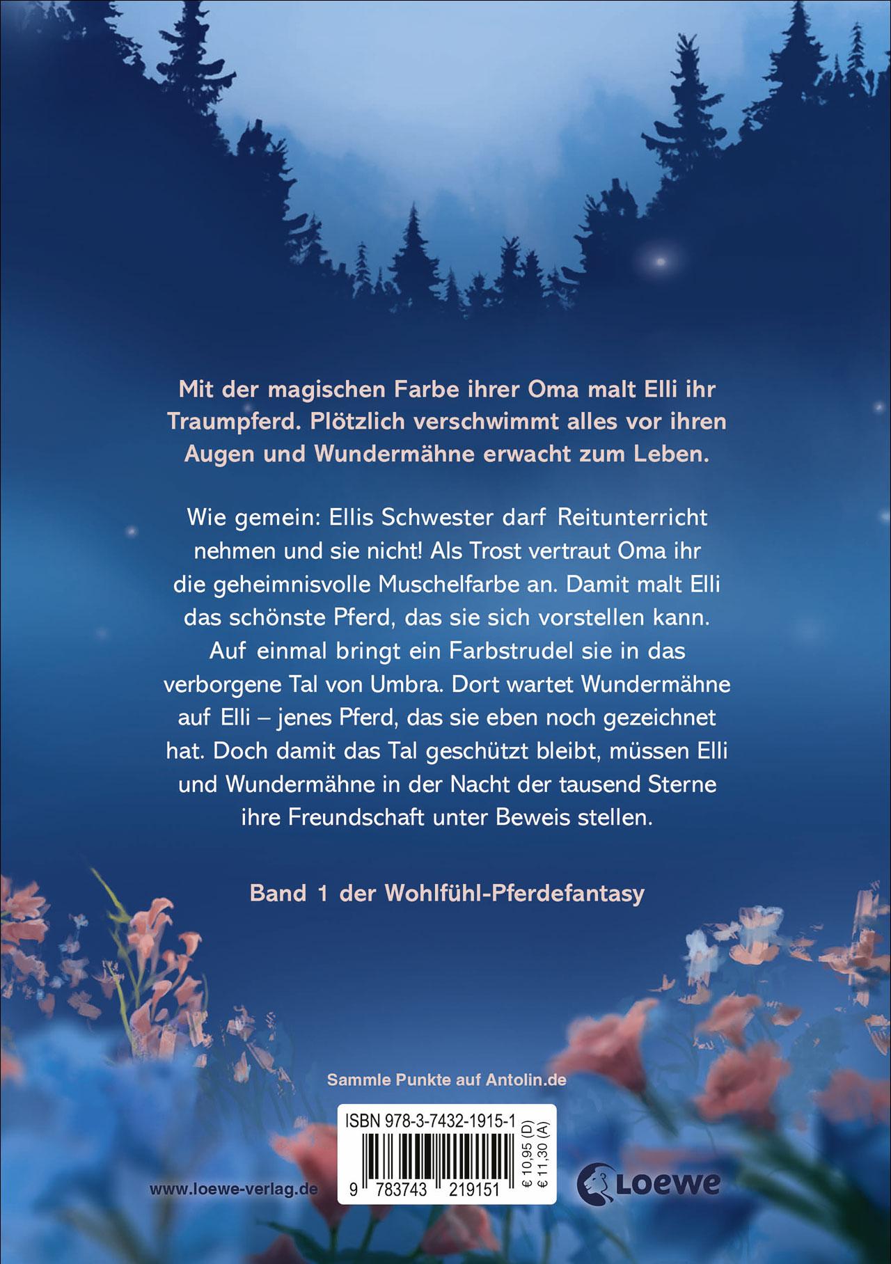 Rückseitencover Wundermähne (Band 1) - Die Pferdemagie erwacht