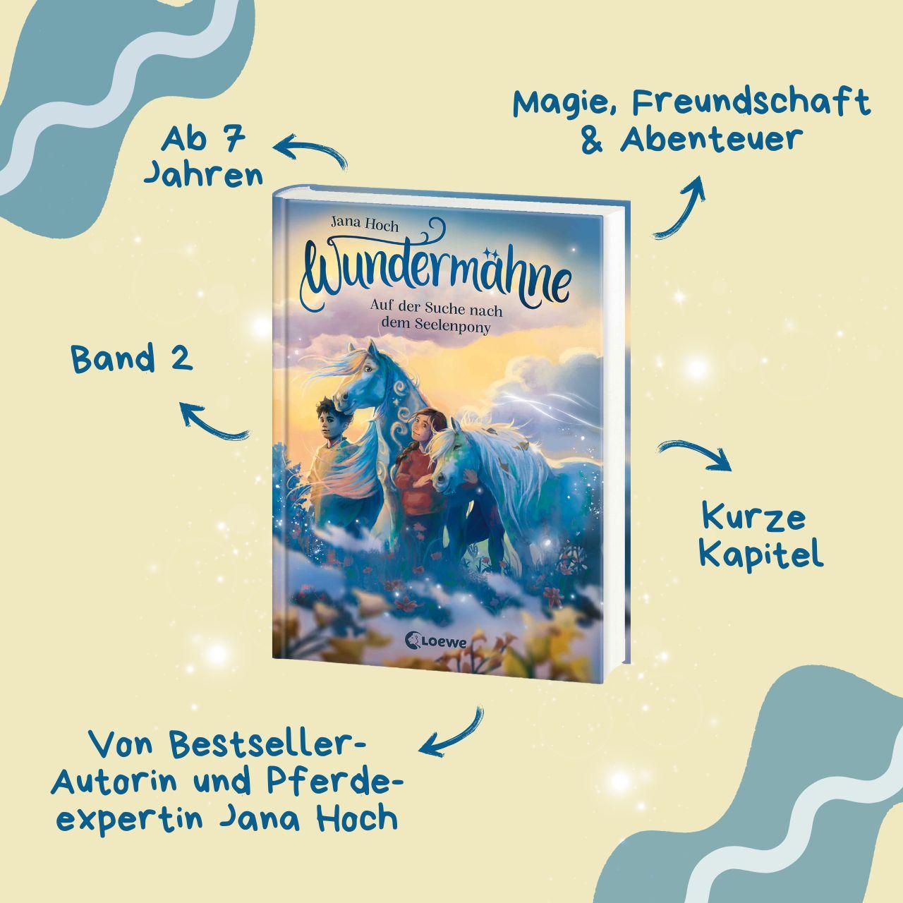 Beispielinhalt (Bild) Wundermähne (Band 2) - Auf der Suche nach dem Seelenpony