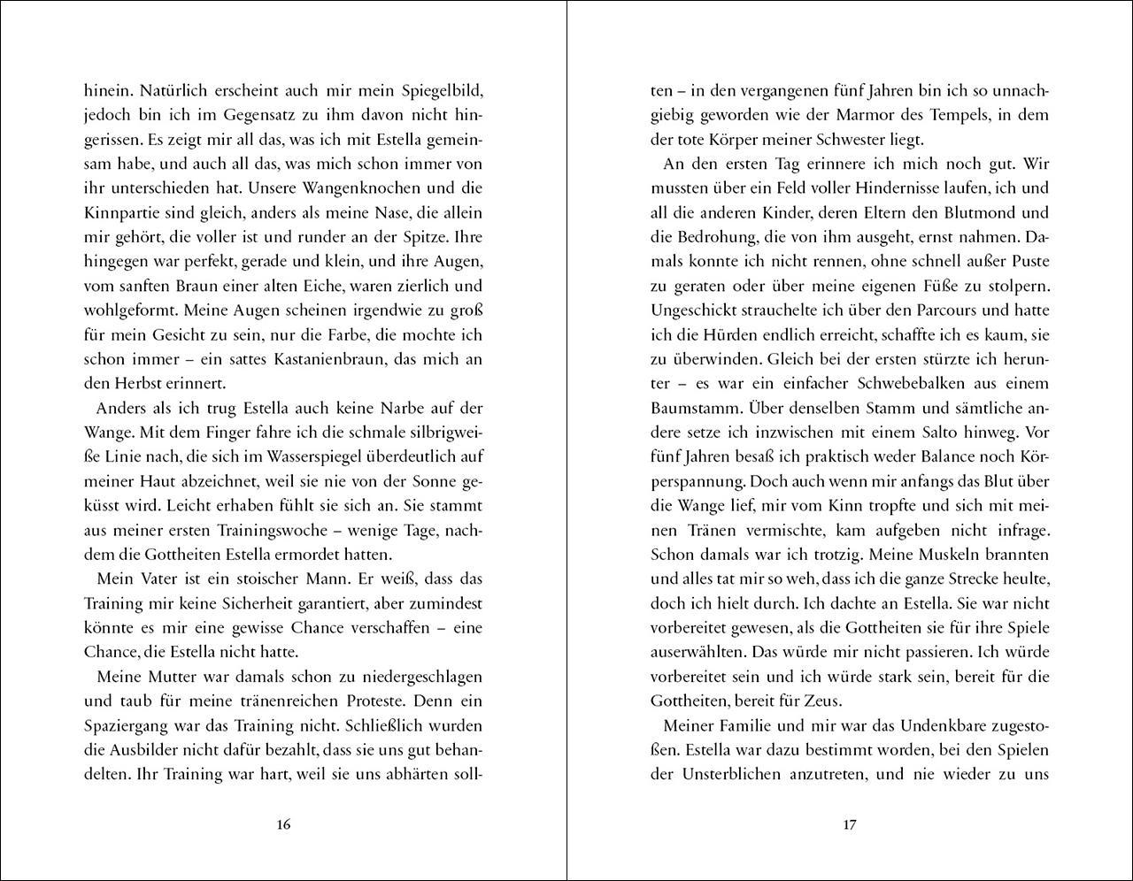 Beispielinhalt (Bild) Die Spiele der Unsterblichen