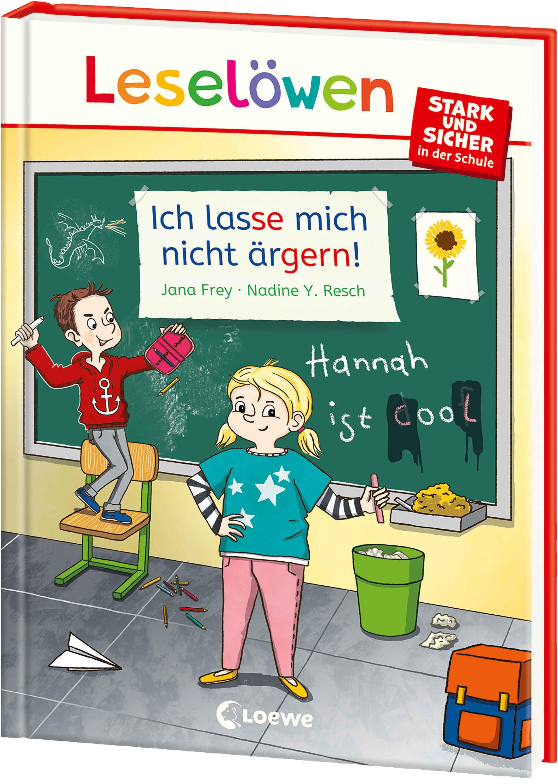 Vorderes Coverbild Leselöwen - stark und sicher in der Schule - Ich lasse mich nicht ärgern!