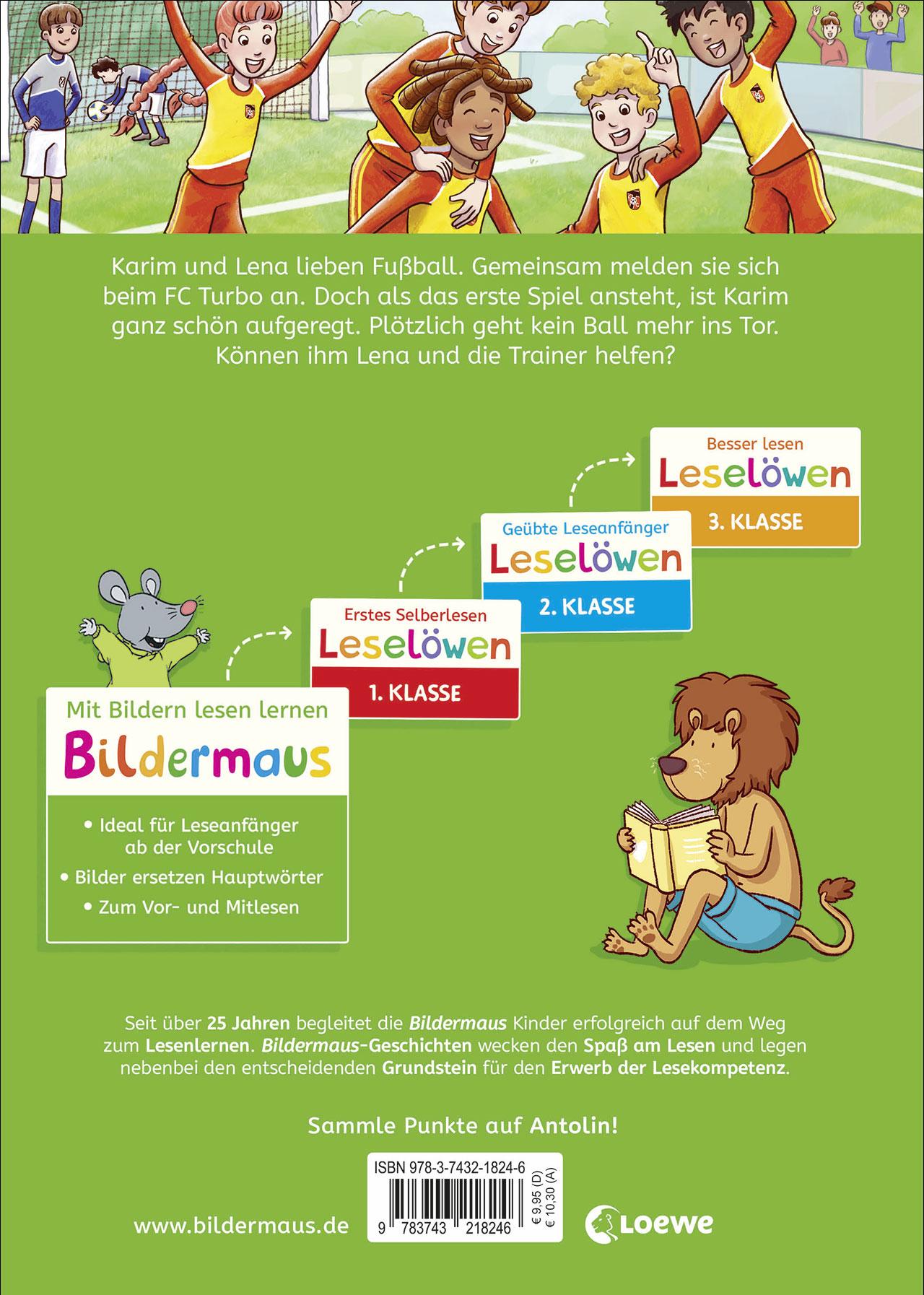 Rückseitencover Bildermaus - Freunde vor, noch ein Tor!