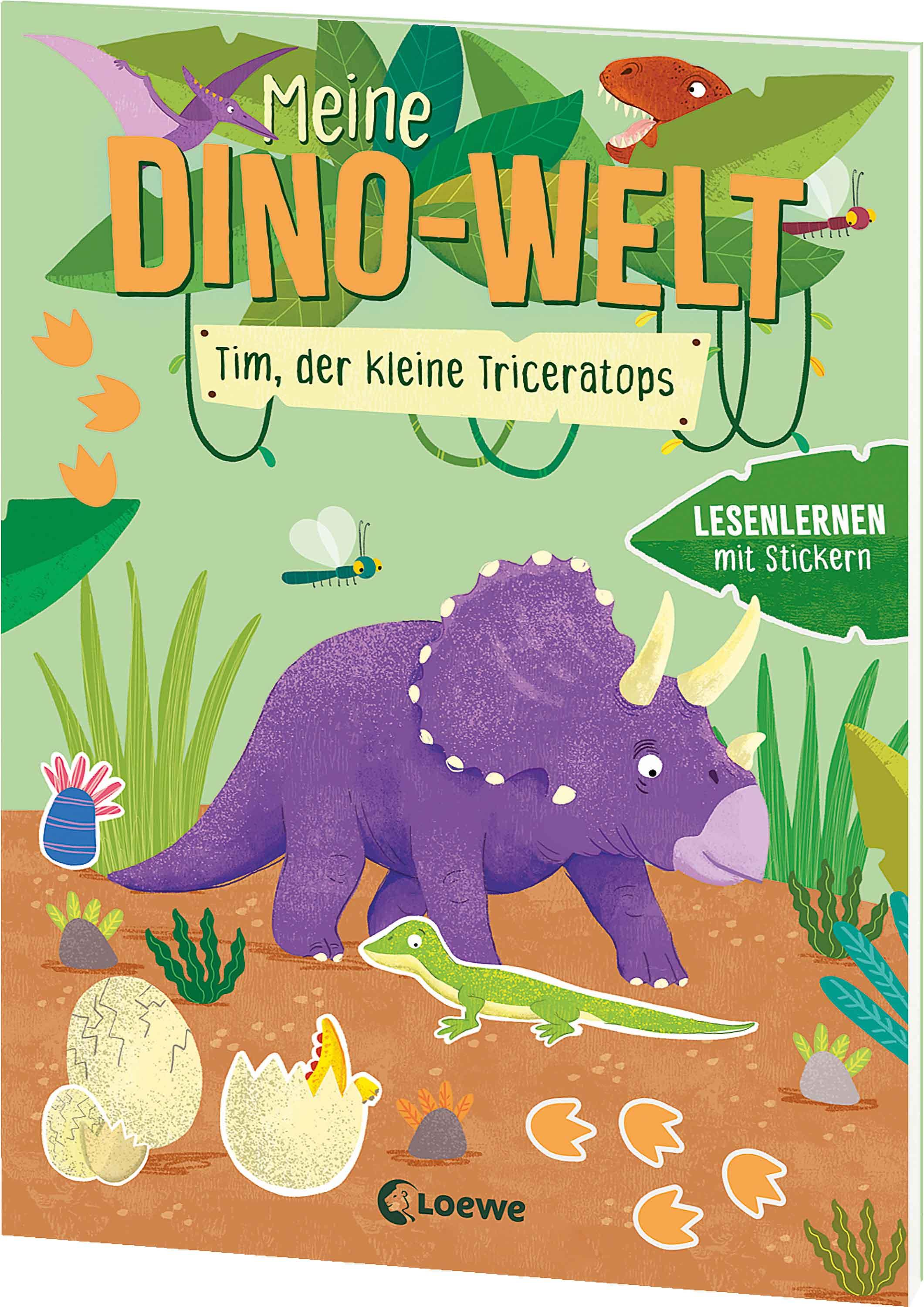 Vorderes Coverbild Meine Dino-Welt - Tim, der kleine Triceratops