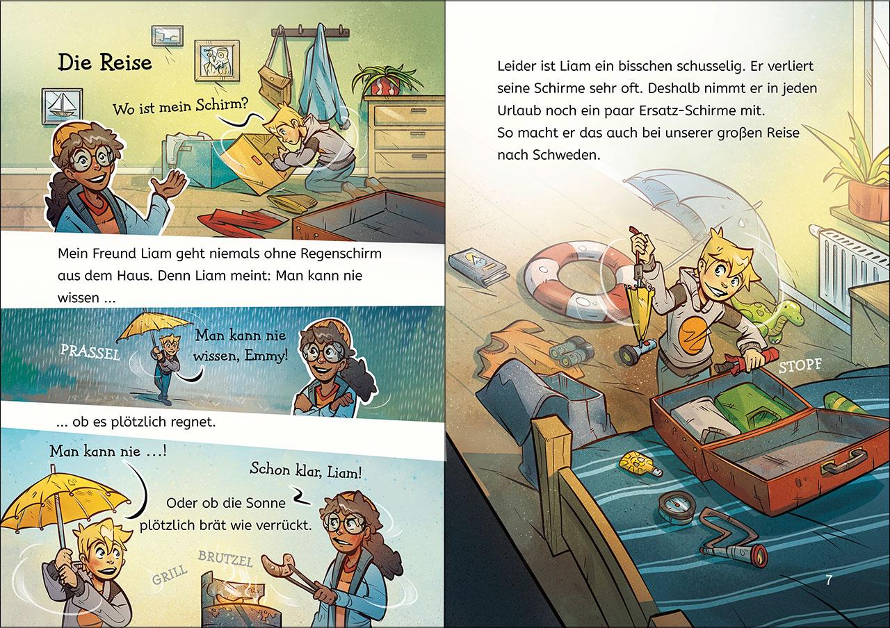 Beispielinhalt (Bild) Leselöwen 3. Klasse - Der Kampf der Götter