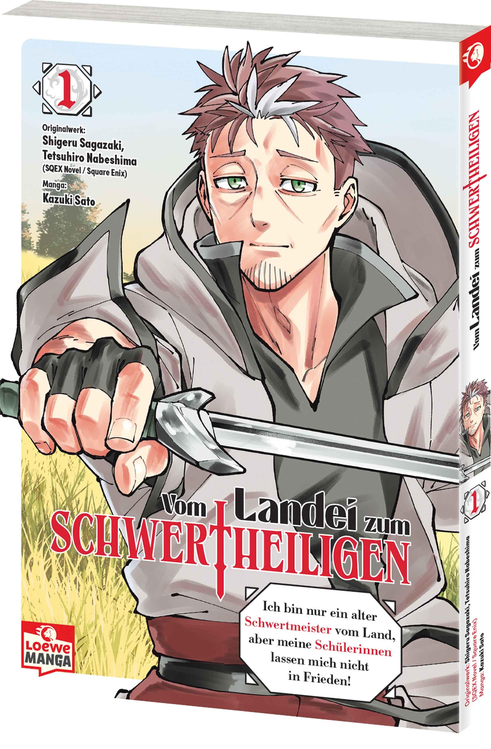 Vorderes Coverbild Vom Landei zum Schwertheiligen - Ich bin nur ein alter Schwertmeister vom Land, aber meine Schülerinnen lassen mich nicht in Frieden! 01