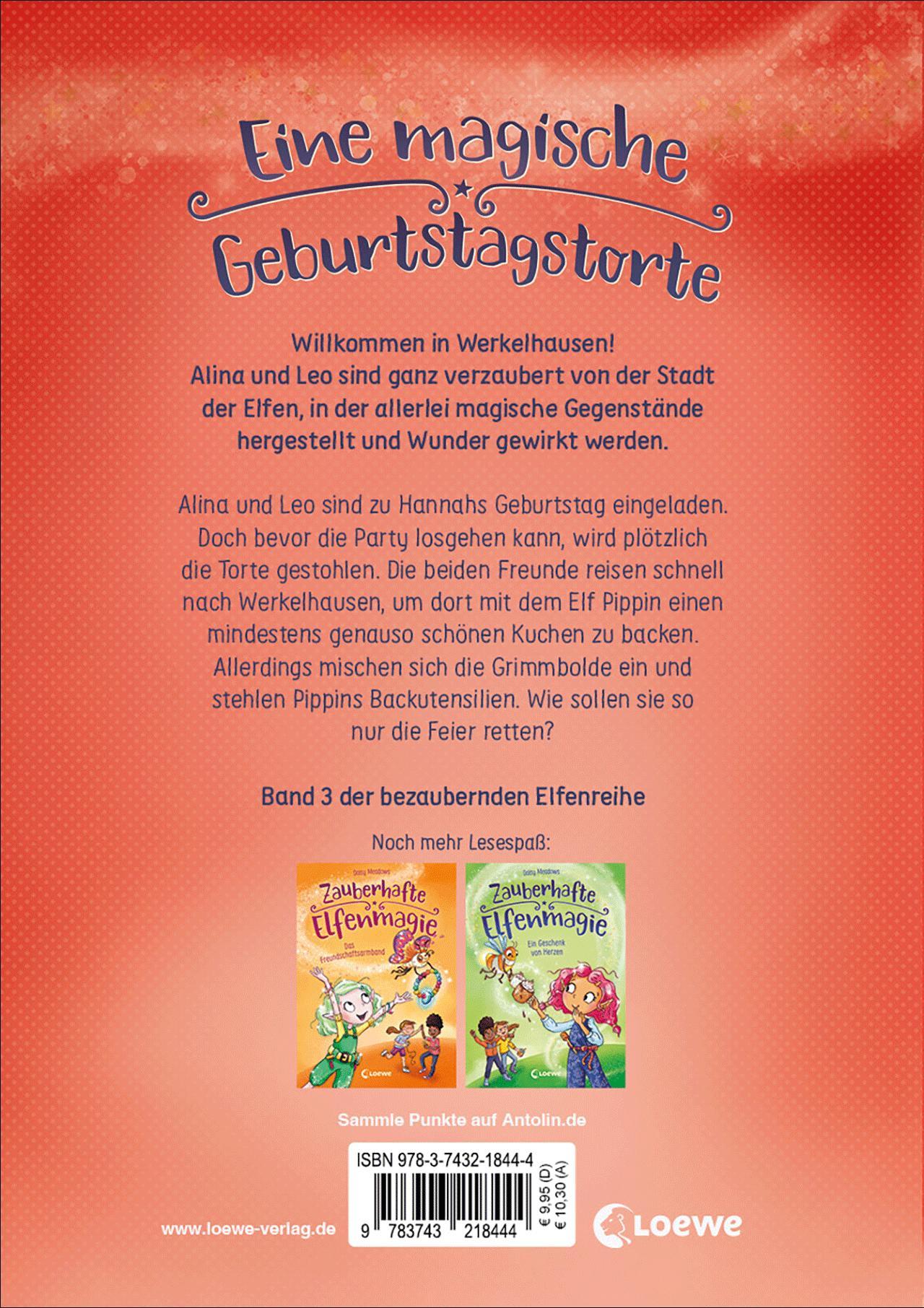 Rückseitencover Zauberhafte Elfenmagie (Band 3) - Eine zuckersüße Überraschung