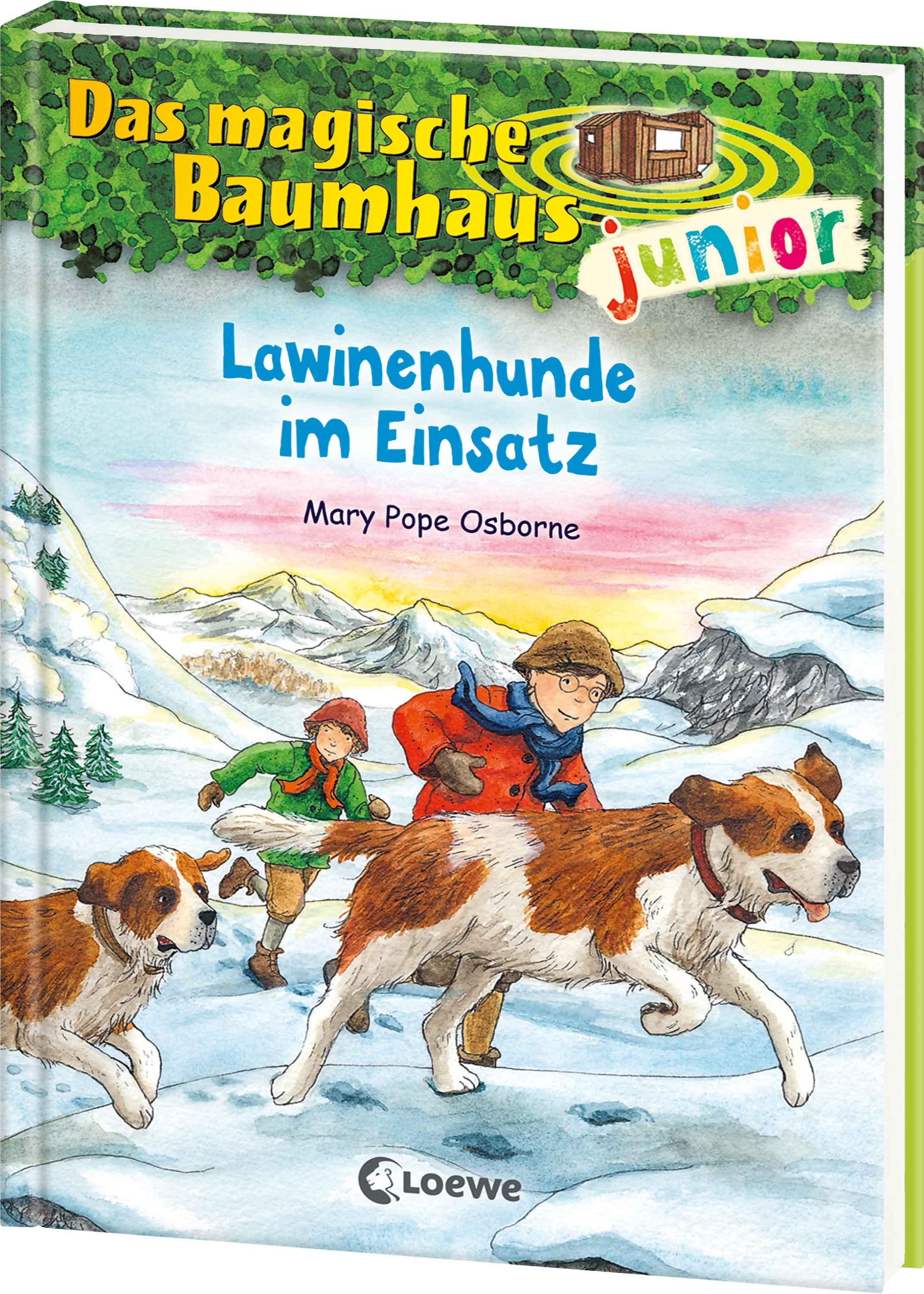 Vorderes Coverbild Das magische Baumhaus junior (Band 40) - Lawinenhunde im Einsatz
