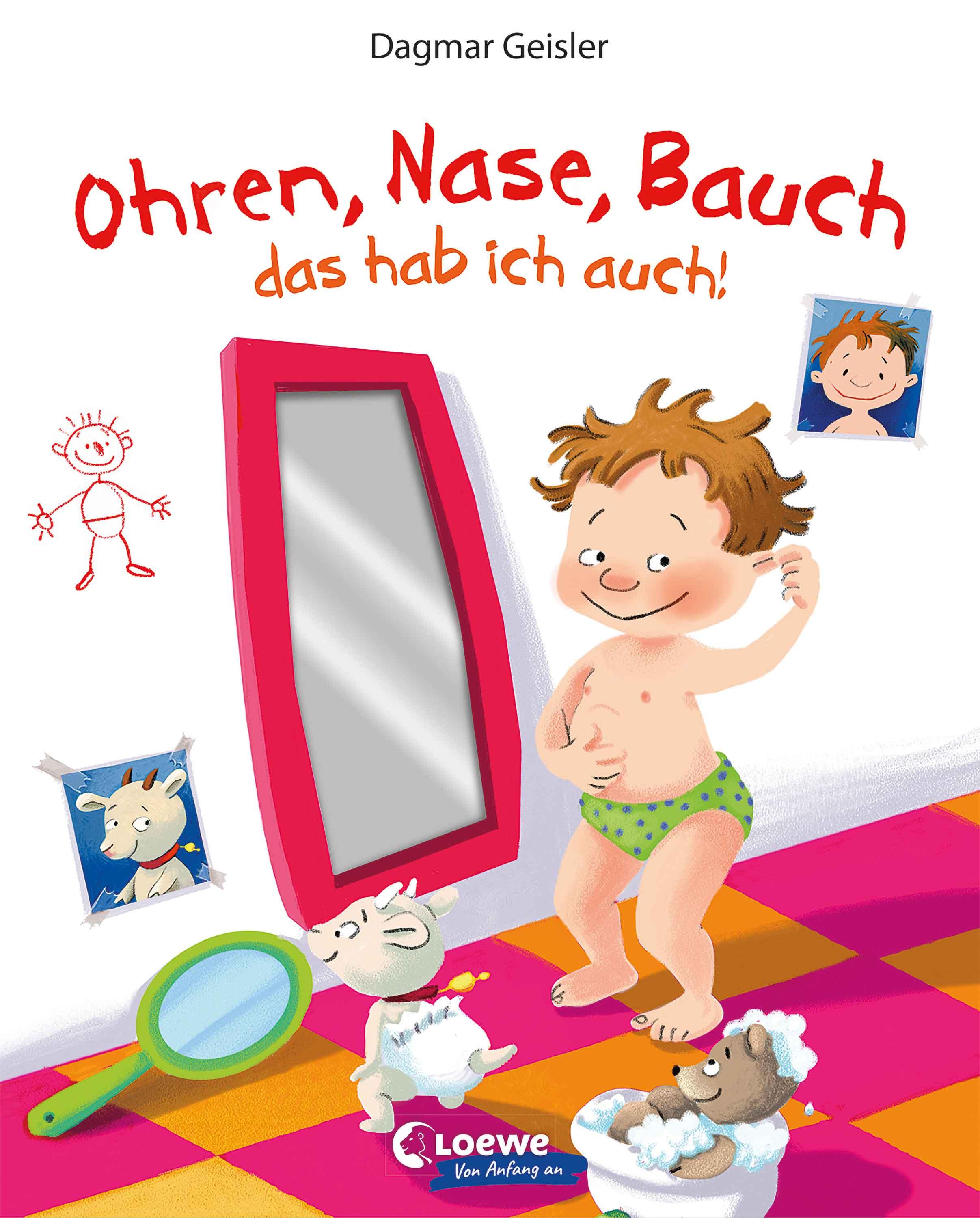 Vorderes Coverbild Ohren, Nase, Bauch - das hab ich auch!