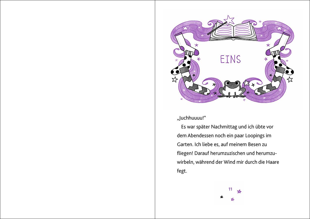 Beispielinhalt (Bild) Mirabella Hexenfee und die verflixte Pechsträhne (Band 3)