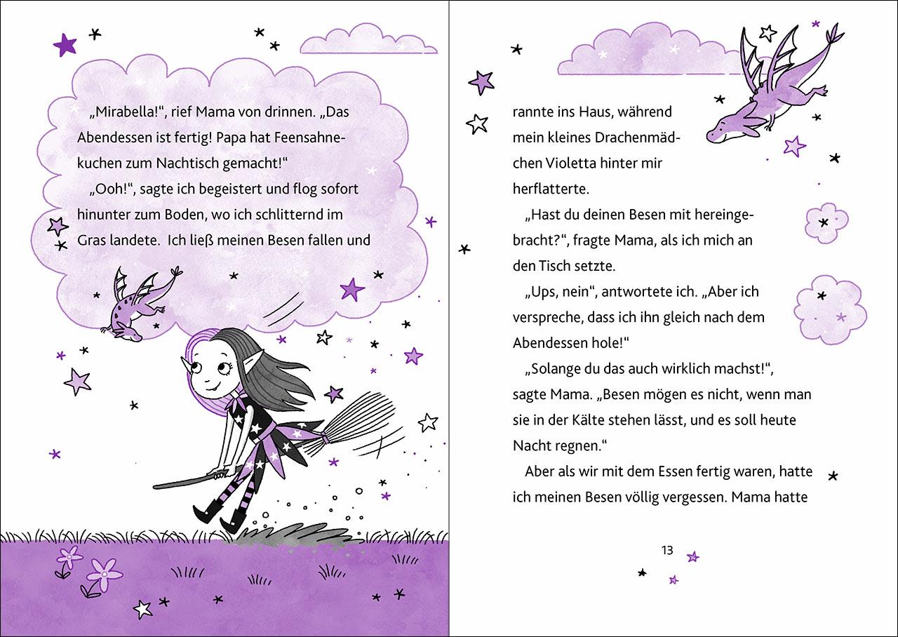 Beispielinhalt (Bild) Mirabella Hexenfee und die verflixte Pechsträhne (Band 3)