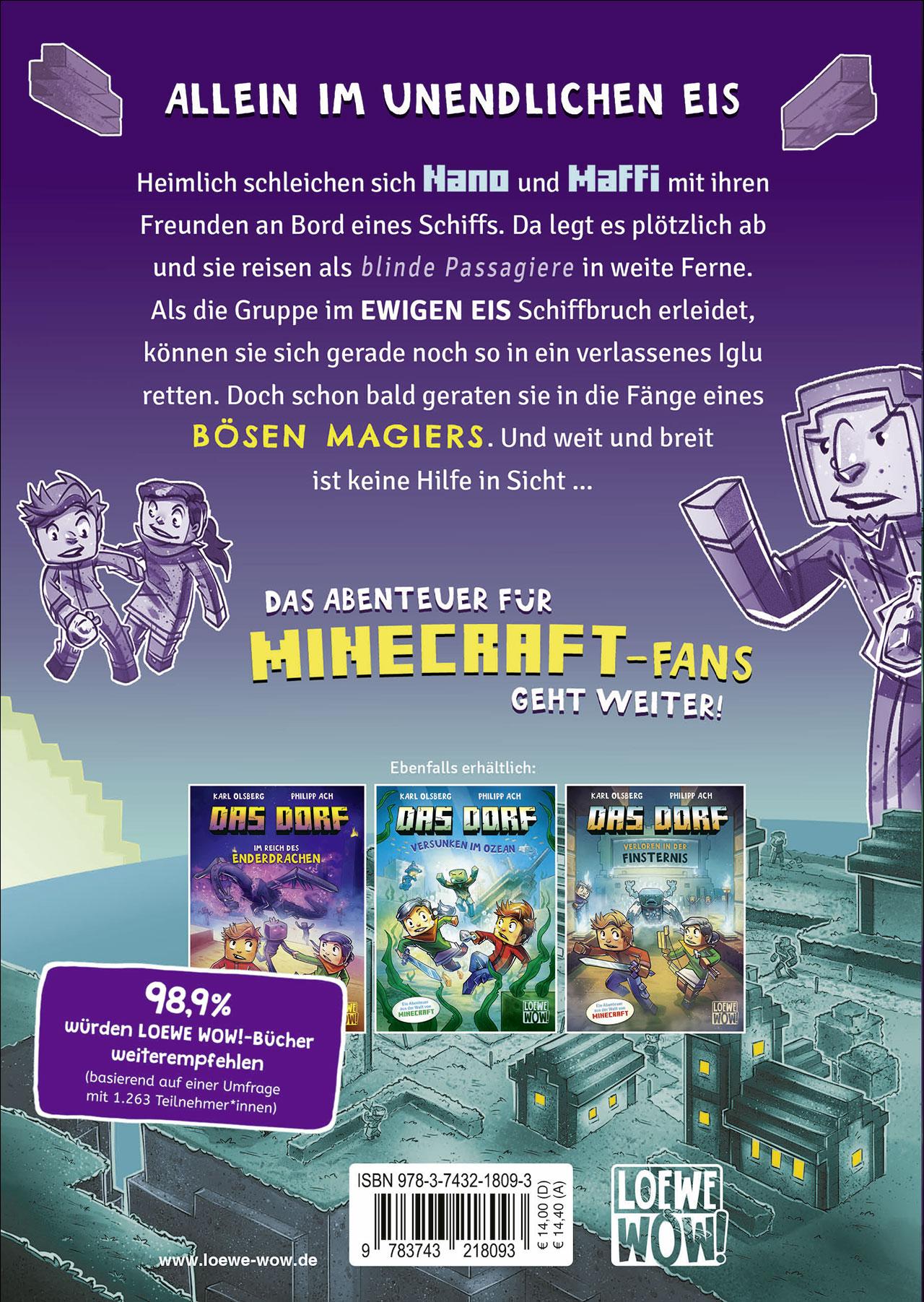 Rückseitencover Das Dorf (Band 7) - Im Verlies des Magiers