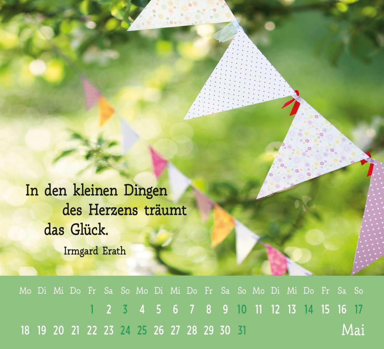 Beispielinhalt (Bild) Mini-Kalender 2026: Der kleine Schutzengelkalender